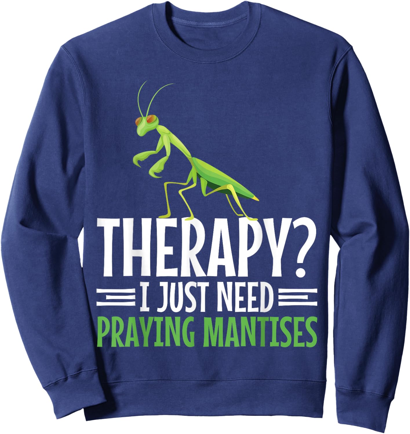 Praying Mantis Toys Mantis Costume Praying Mantis Enclosure Sweatshirt - Sweatshirt | Navy