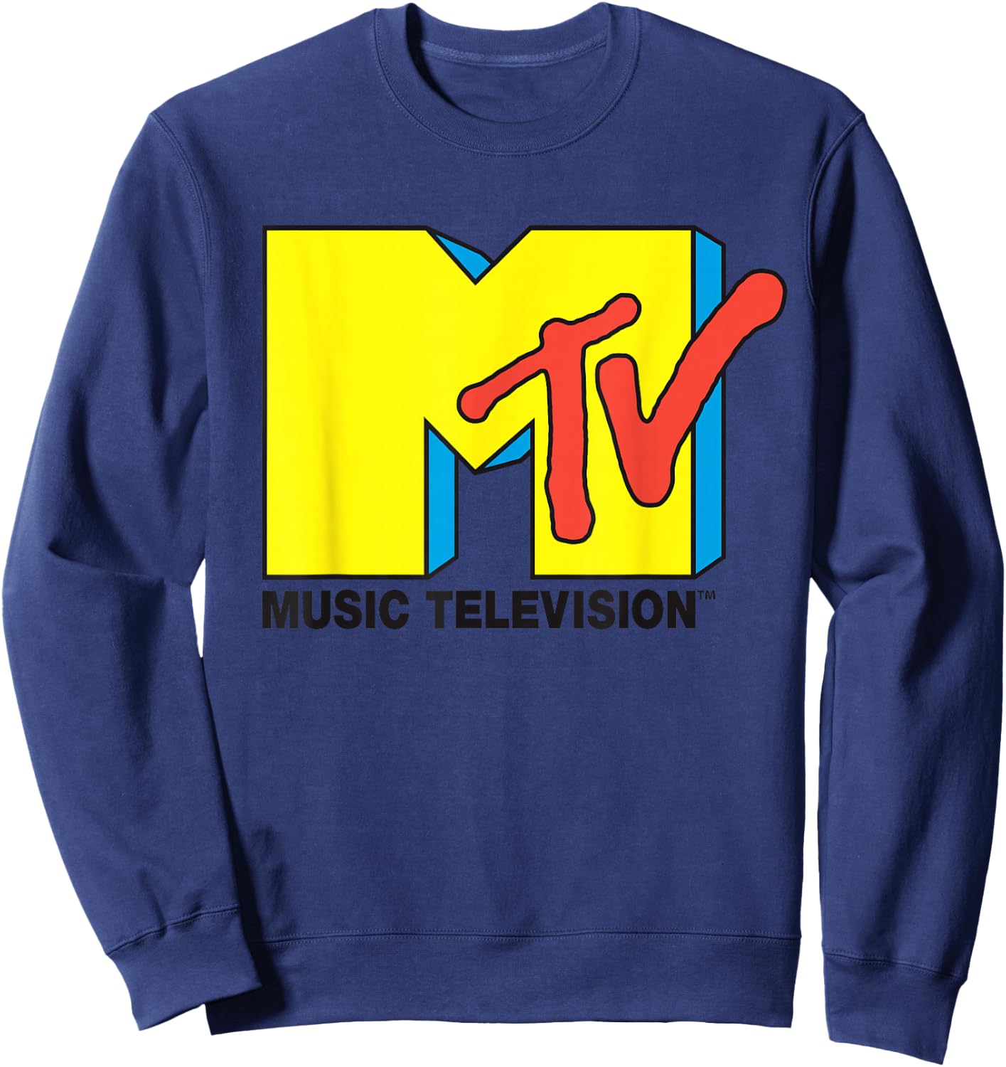 MTV - I Want My MTV Sweatshirt - Sweatshirt | Navy