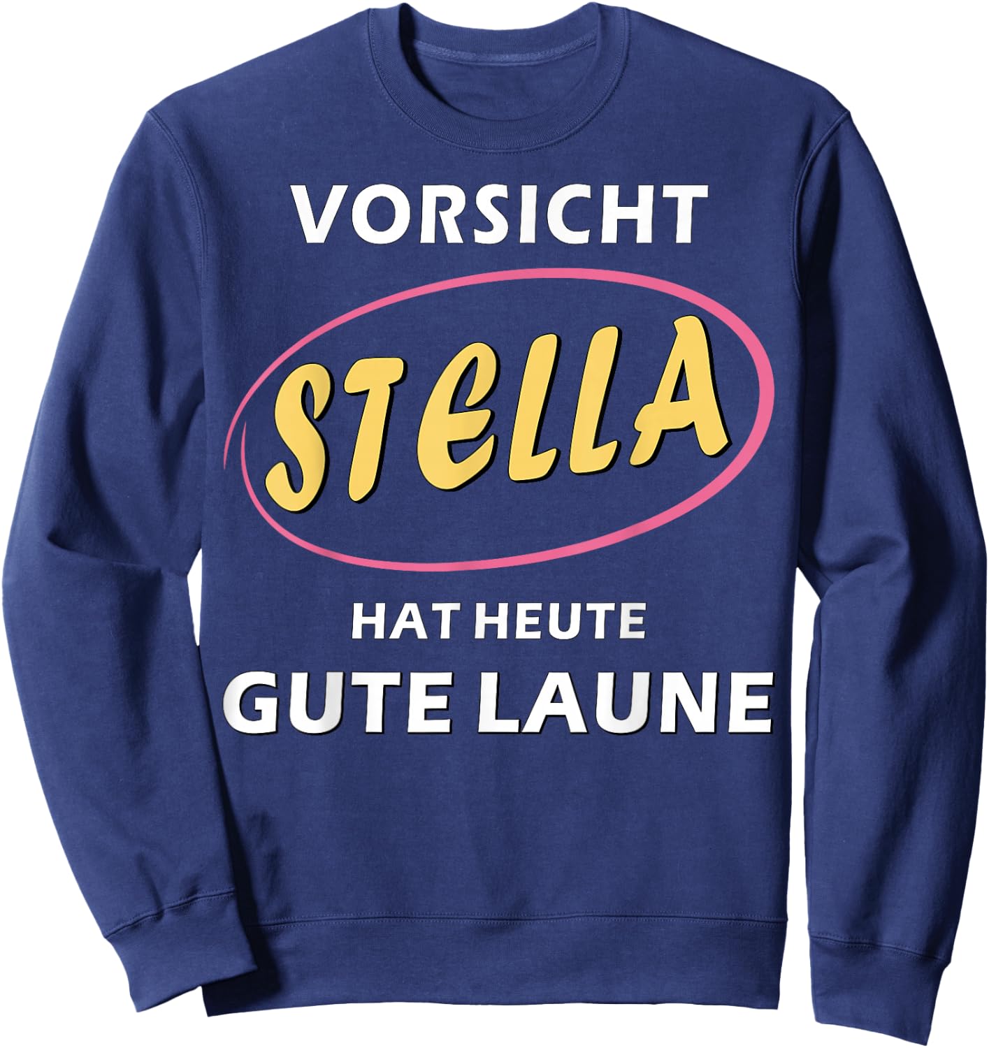 Stella First Name Girls Women Gift Ideas for Stella , black Sweatshirt - Sweatshirt | Navy