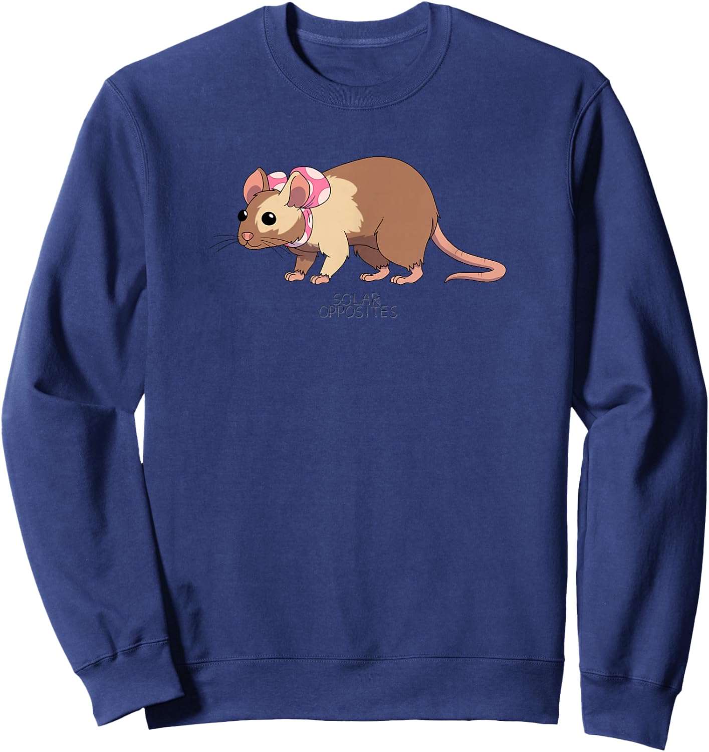 Solar Opposites Molly Mouse Sweatshirt - Sweatshirt | Navy