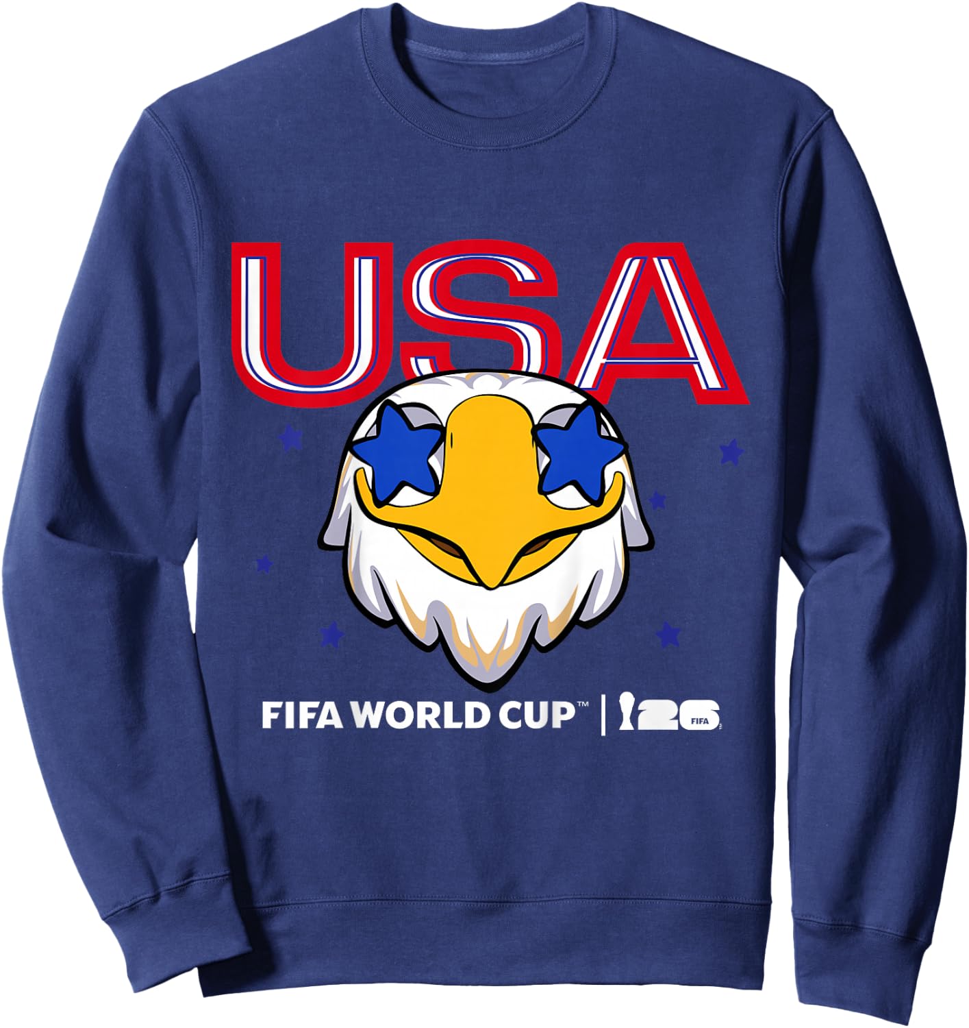 Enfant FIFA World CUP26 USA Mascotte Stars Sweatshirt - Sweatshirt | Navy