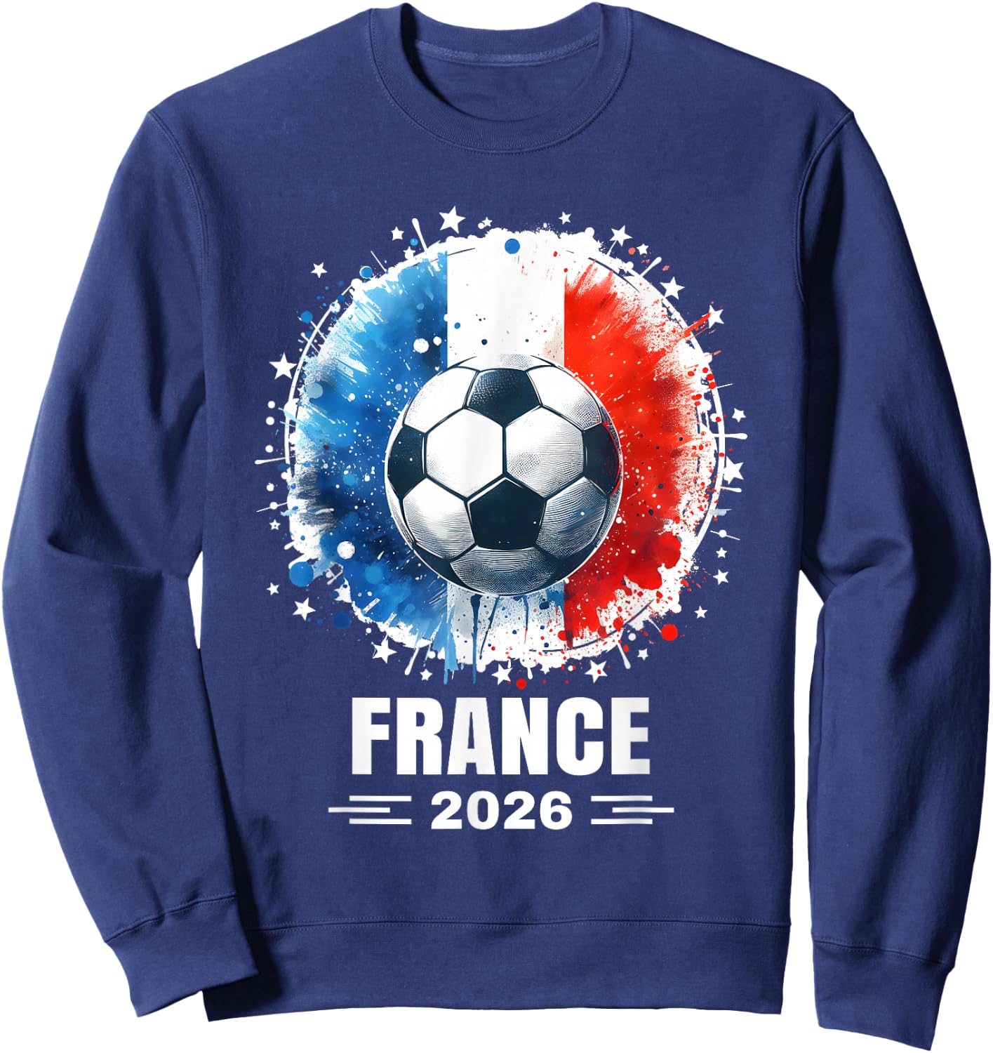 Vêtements de France Jerseys de France 2026 , Black, S Sweatshirt - Sweatshirt | Navy