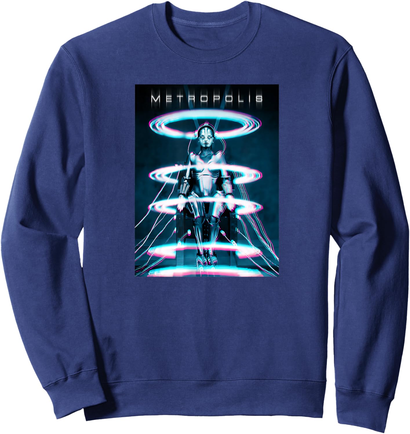 Robot Metropolis Maria Sweatshirt - Sweatshirt | Navy