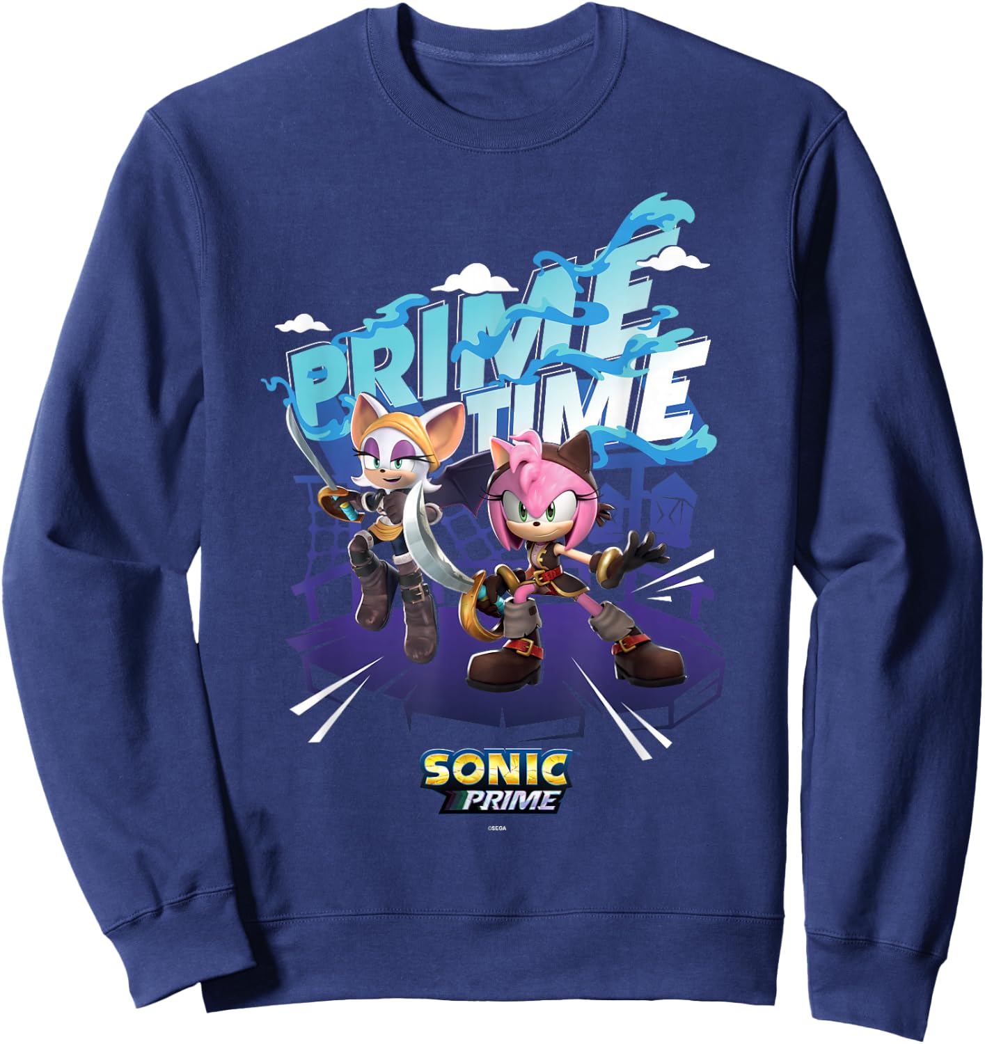 Sonic the Hedgehog, Sonic Prime - Prime Time Sweatshirt - Sweatshirt | Navy