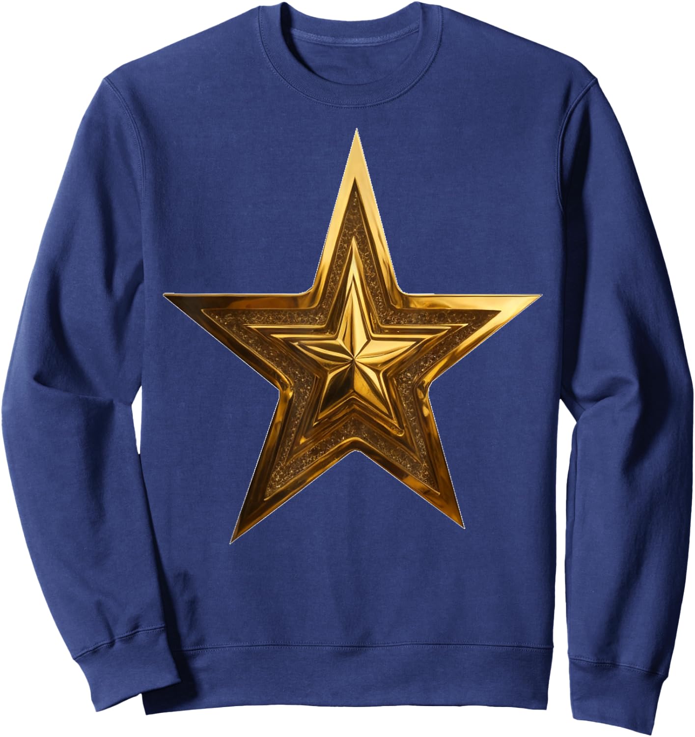 Rock Star K Gold Special Edition Sweatshirt - Sweatshirt | Navy