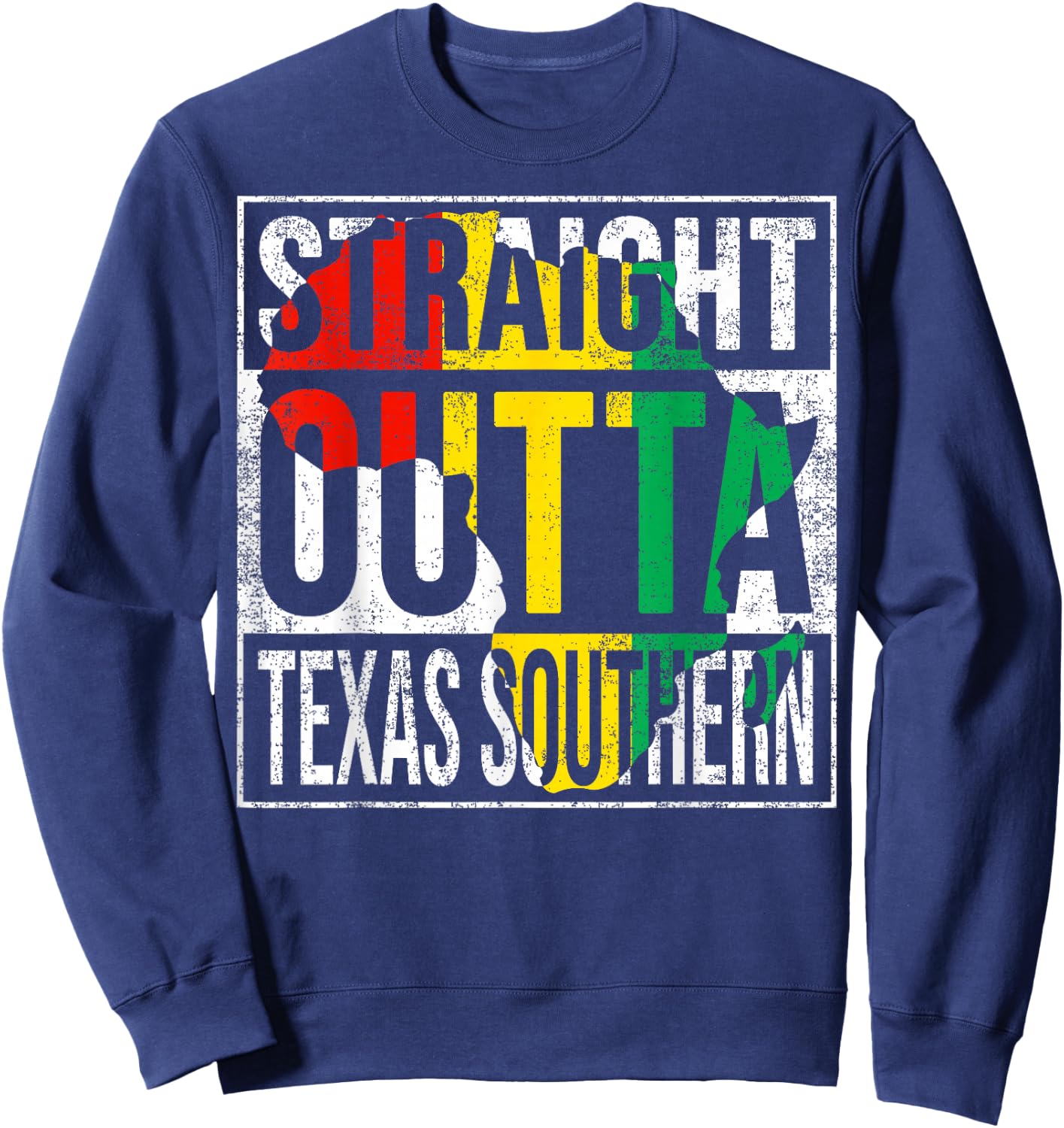 Retro Southern TX Texas State Vintage 94 Years Sweatshirt - Sweatshirt | Navy