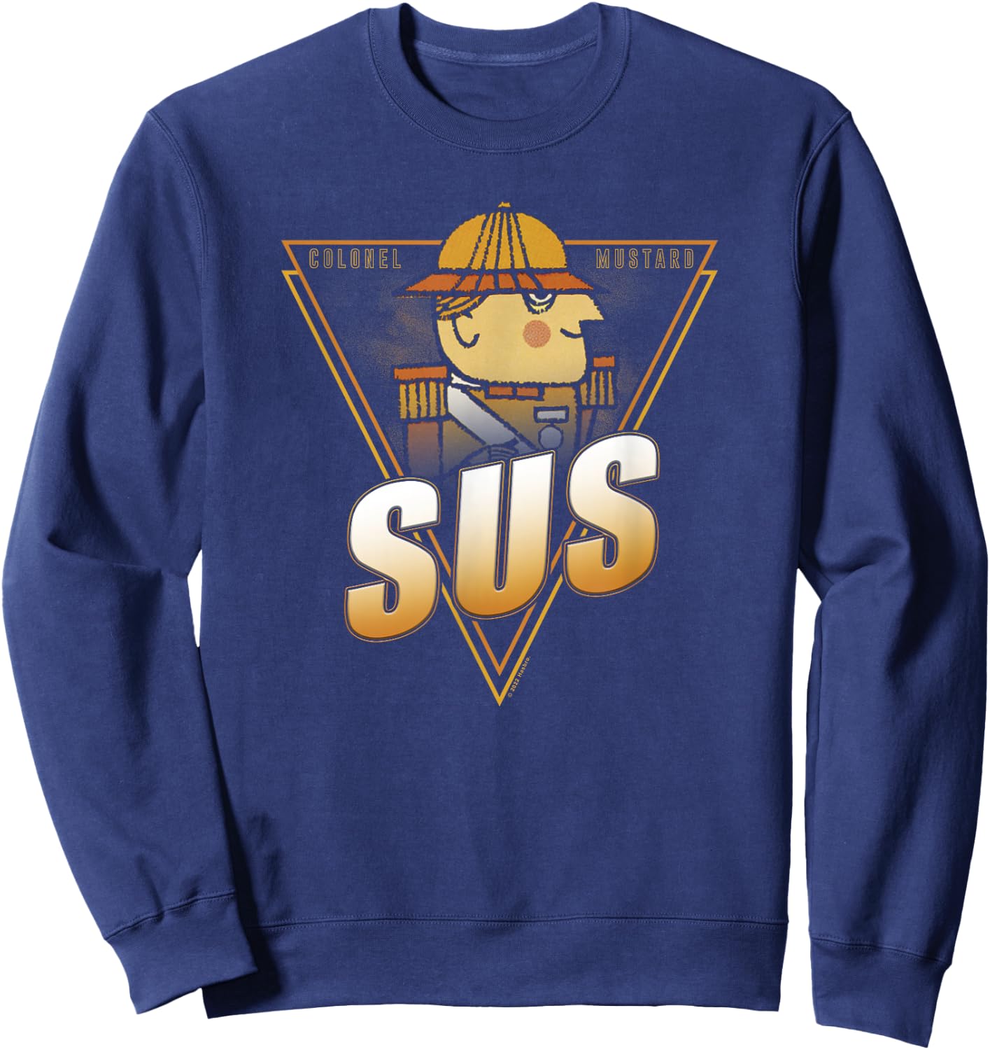 Clue Colonel Mustard SUS Poster Sweatshirt - Sweatshirt | Navy
