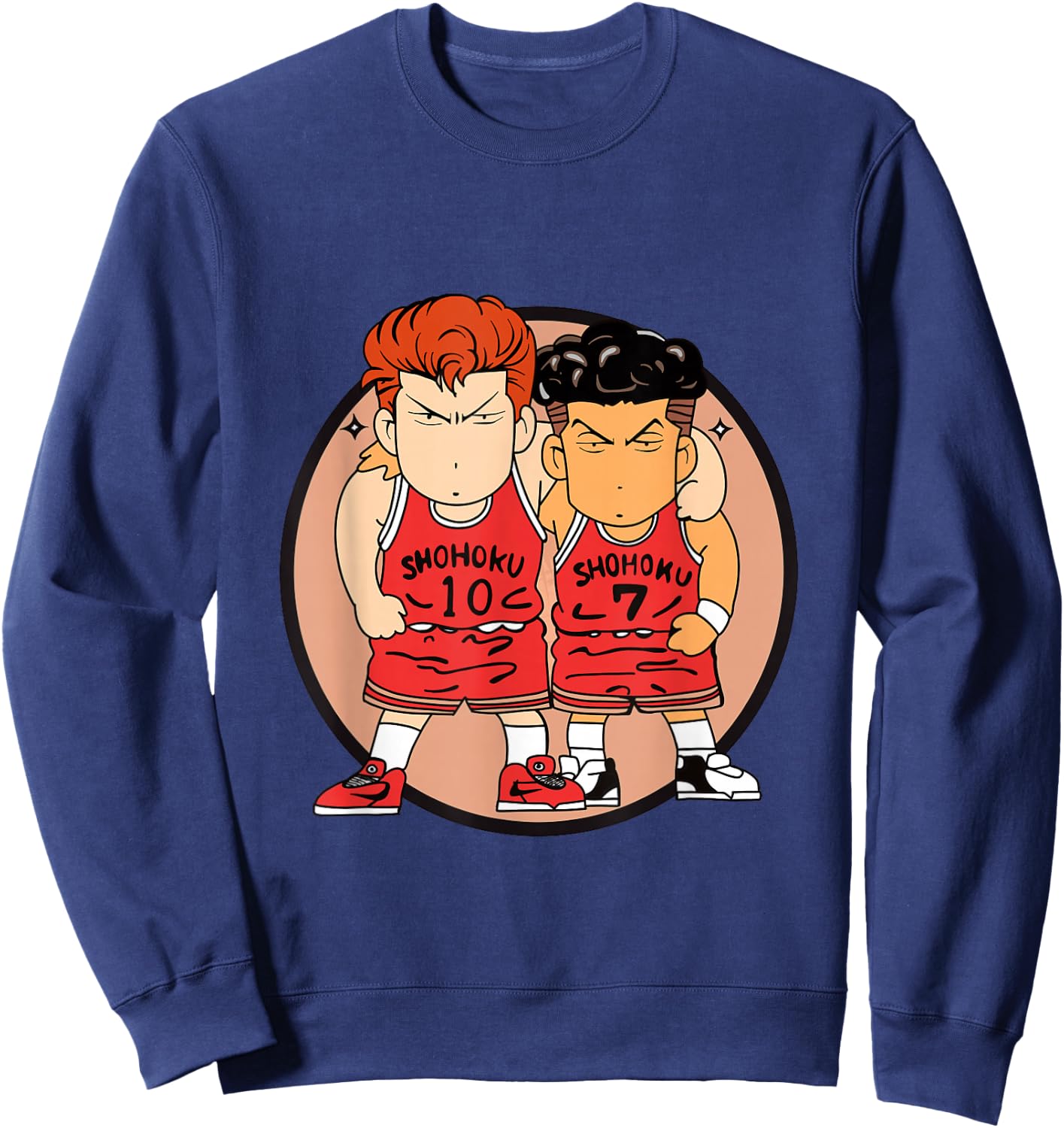 Hanamichi Sakuragi and Kaede Rukawa Sweatshirt - Sweatshirt | Navy
