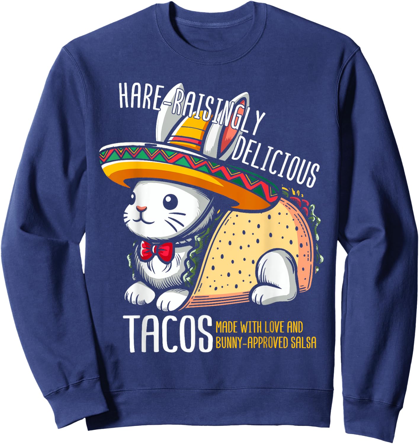 Taco Bunny Taco Rabbit Sweatshirt - Sweatshirt | Navy