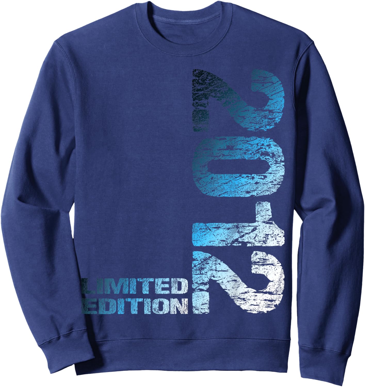 11st Birthday 2012 Limited Edition Boy Girl , black Sweatshirt - Sweatshirt | Navy