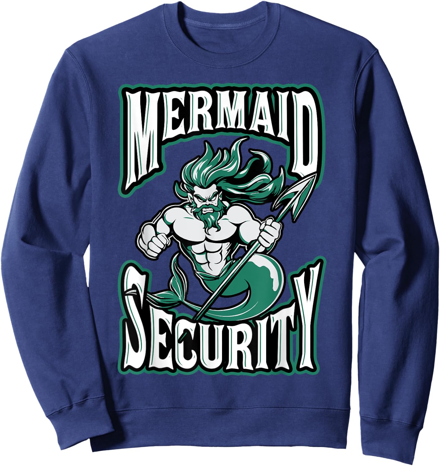 Mermaid Security Sweatshirt - Sweatshirt | Navy