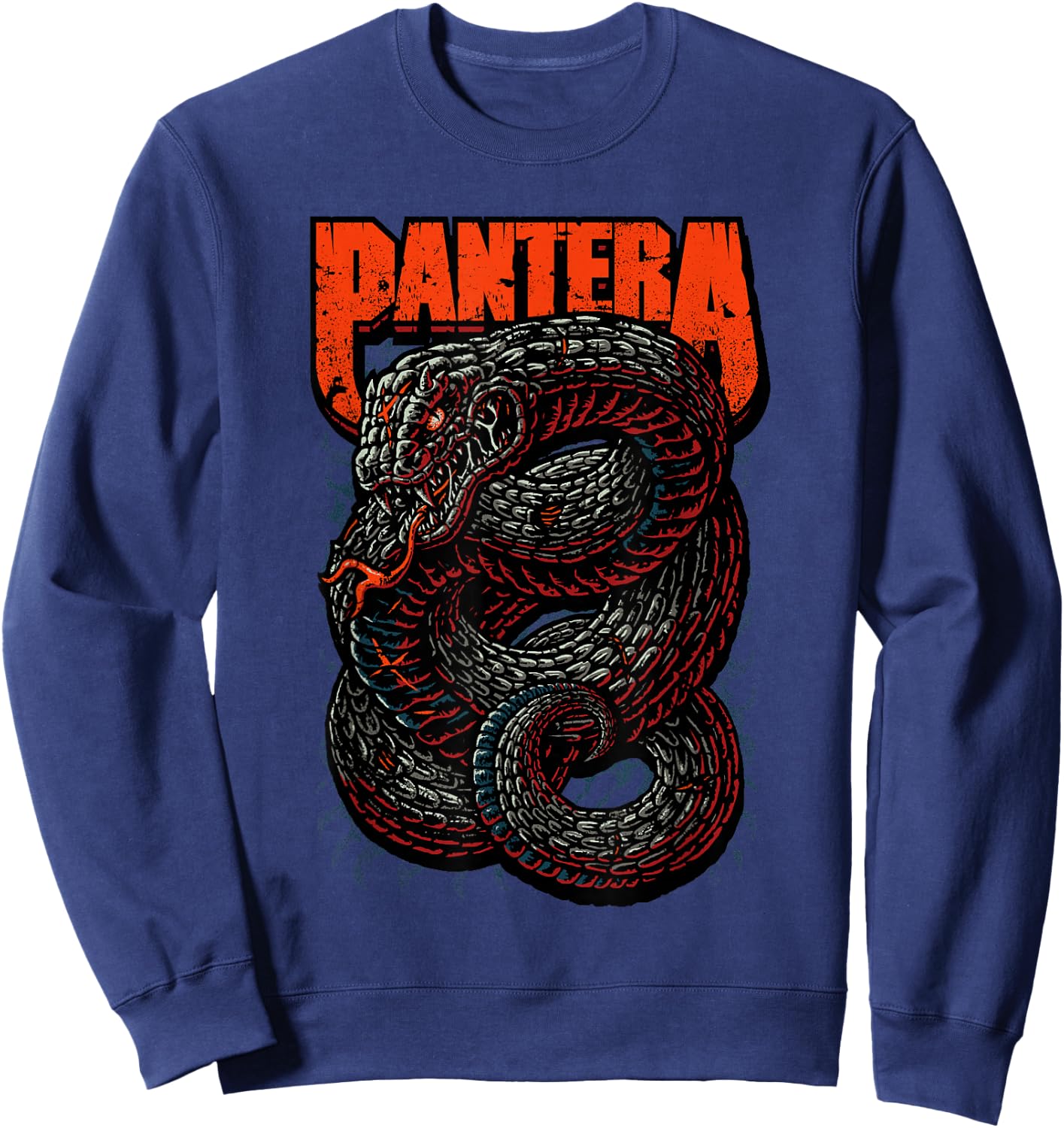 Pantera Official Toxic , black Sweatshirt - Sweatshirt | Navy