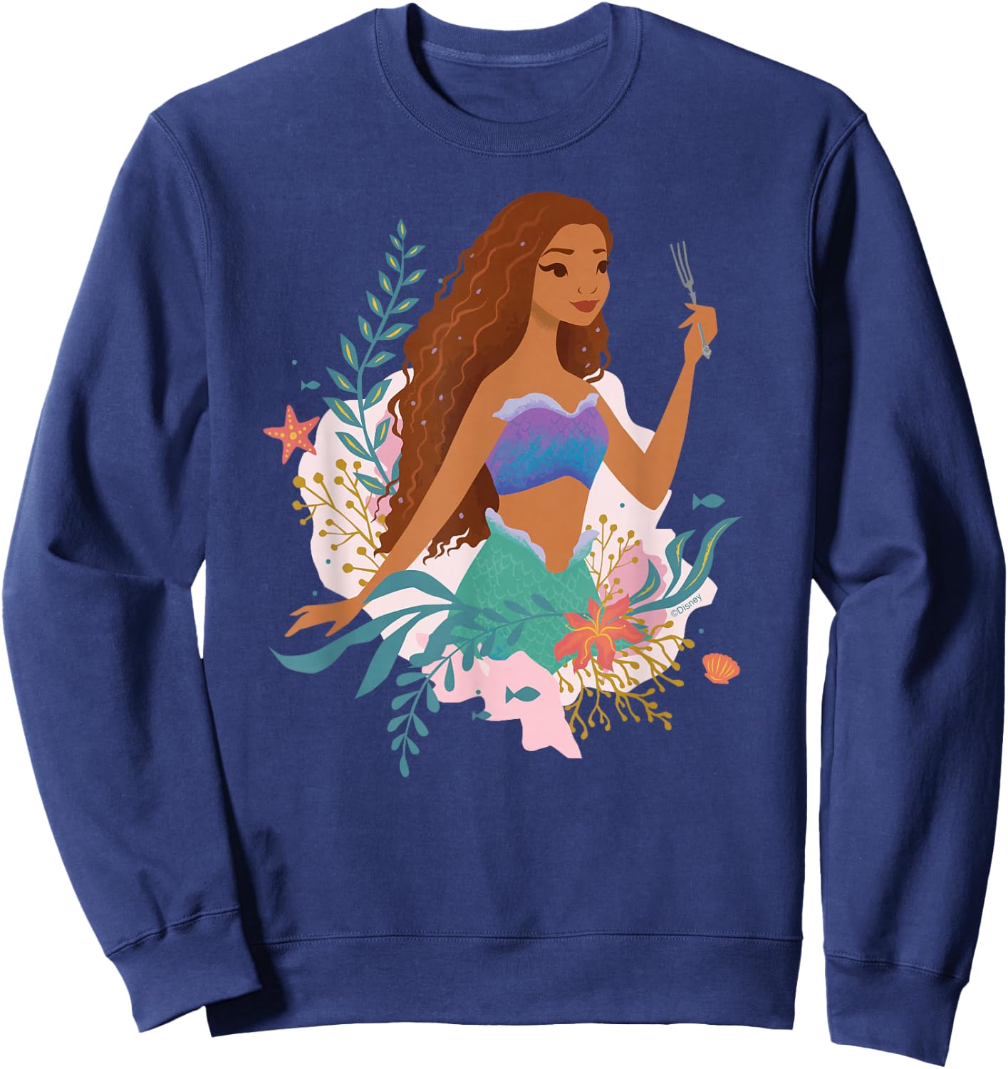 Disney The Little Mermaid Ariel Undersea Discovery Sweatshirt - Sweatshirt | Navy