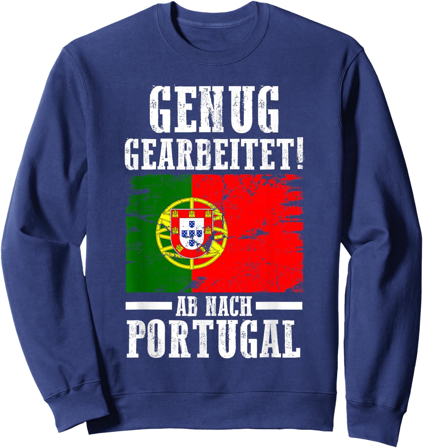 Portuguese Portugal , black Sweatshirt - Sweatshirt | Navy