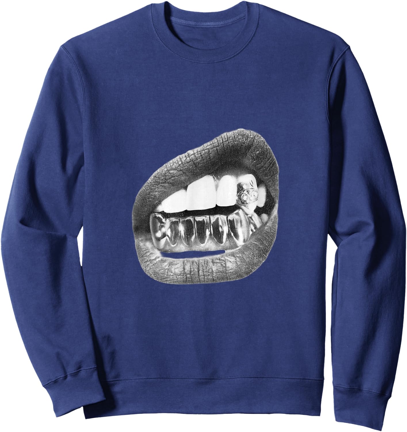 Teeth , black Sweatshirt - Sweatshirt | Navy