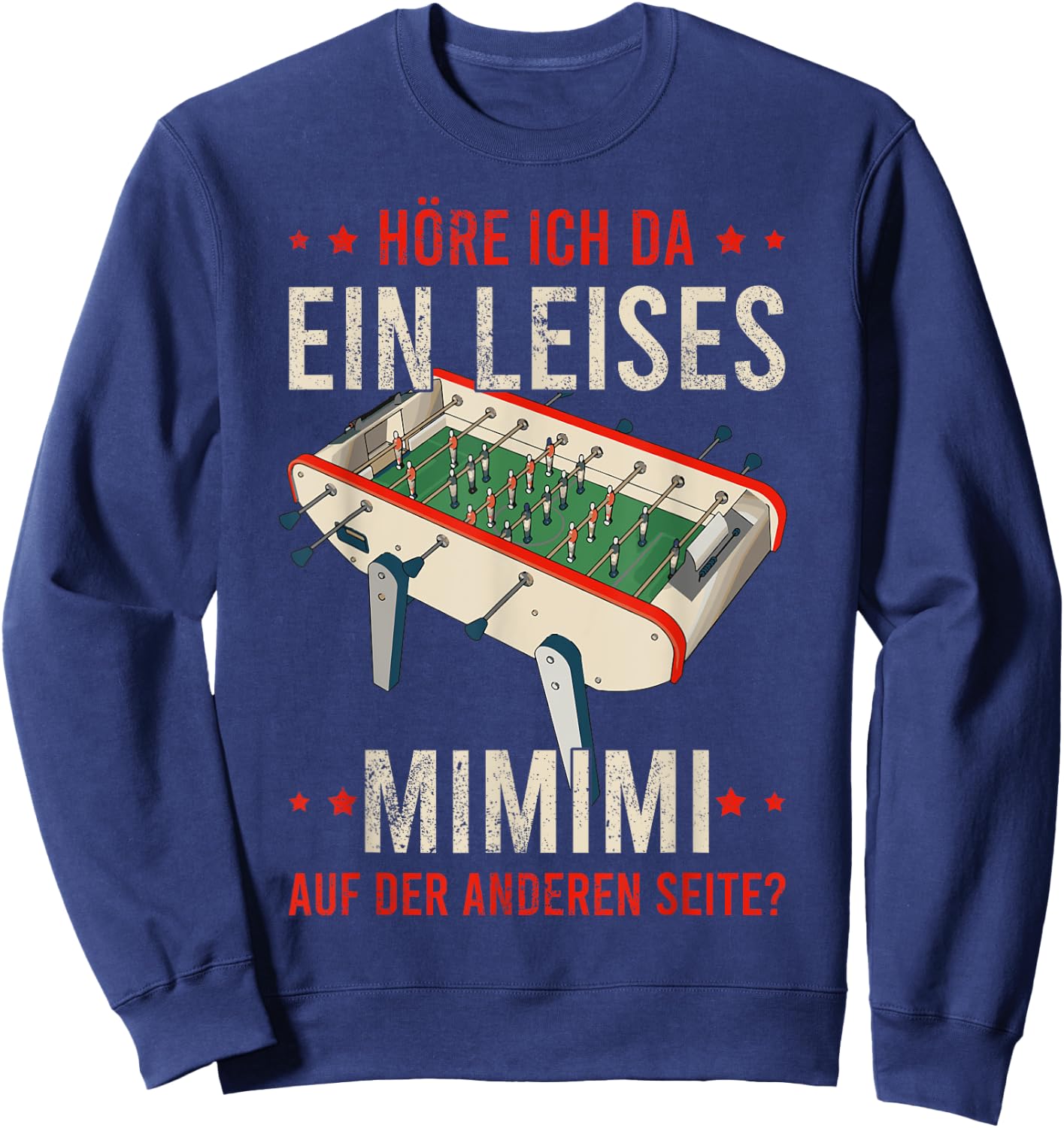Tischfussball Geschenk Wuzeltisch Fans Wuzler Tischfussball Sweatshirt - Sweatshirt | Navy