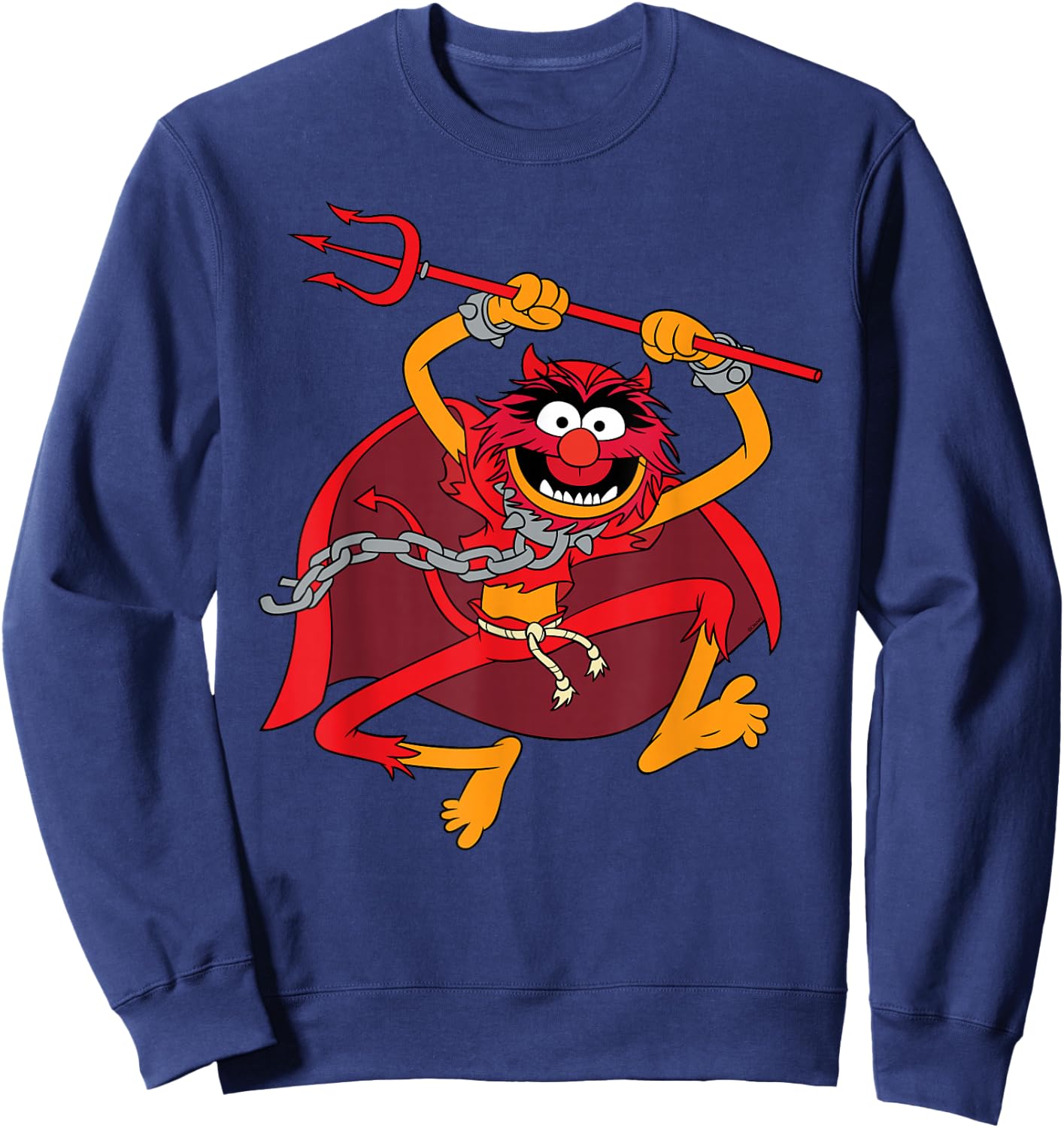 Disney The Muppets Halloween Animal Mayhem Devil Costume Sweatshirt - Sweatshirt | Navy