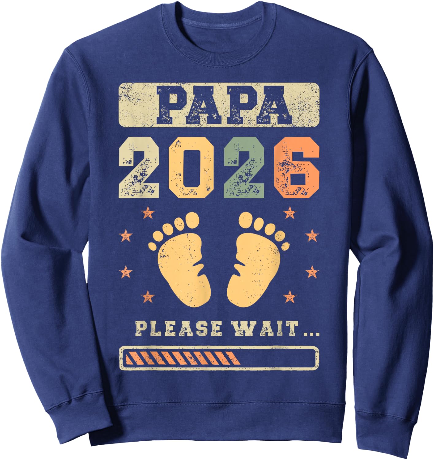 Dad 2026, Pregnancy Announcement, Future Dad Sweatshirt - Sweatshirt | Navy