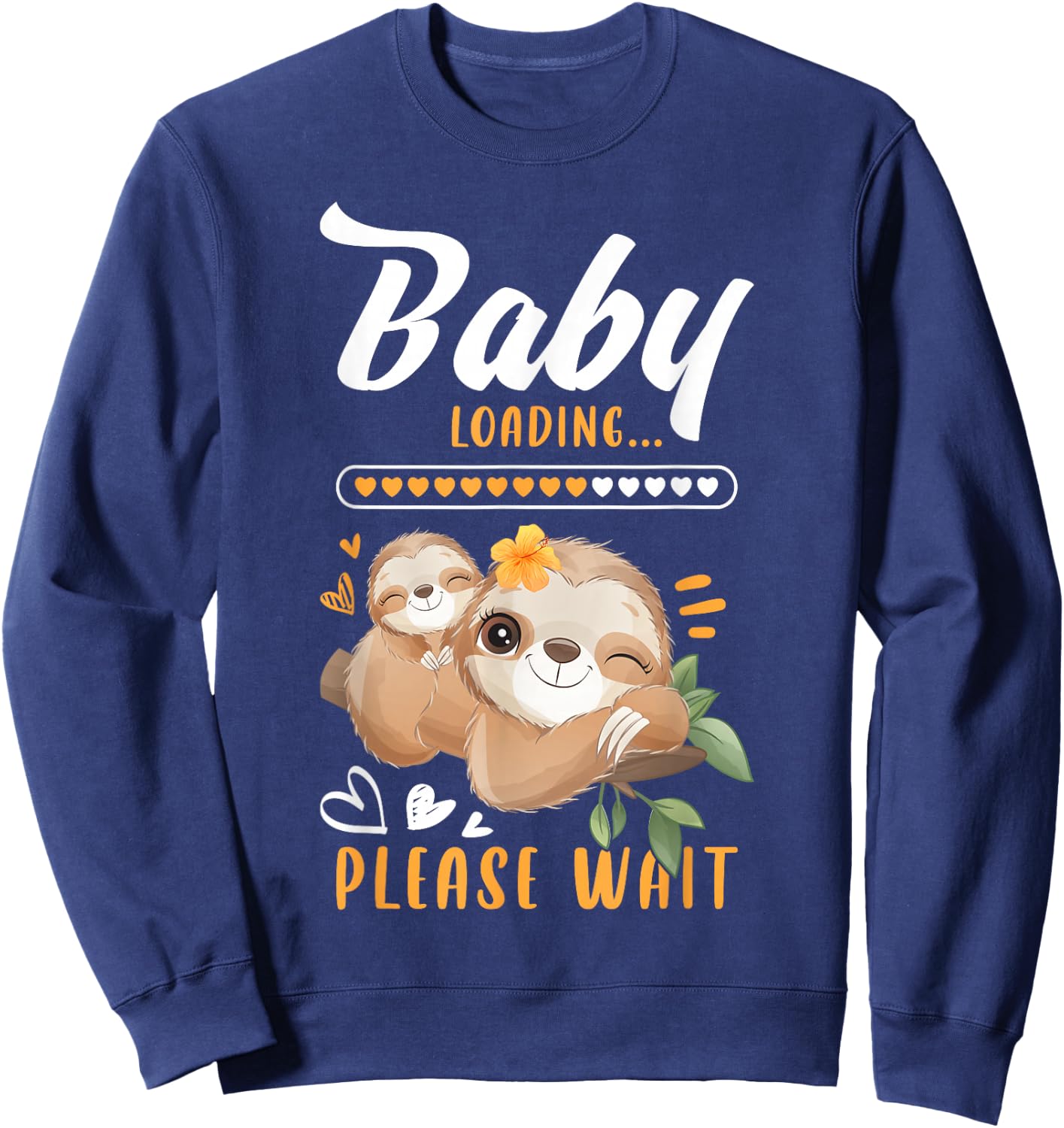 Soon to Be Mom Baby Announcement Pregnancy Reveal Sweatshirt - Sweatshirt | Navy