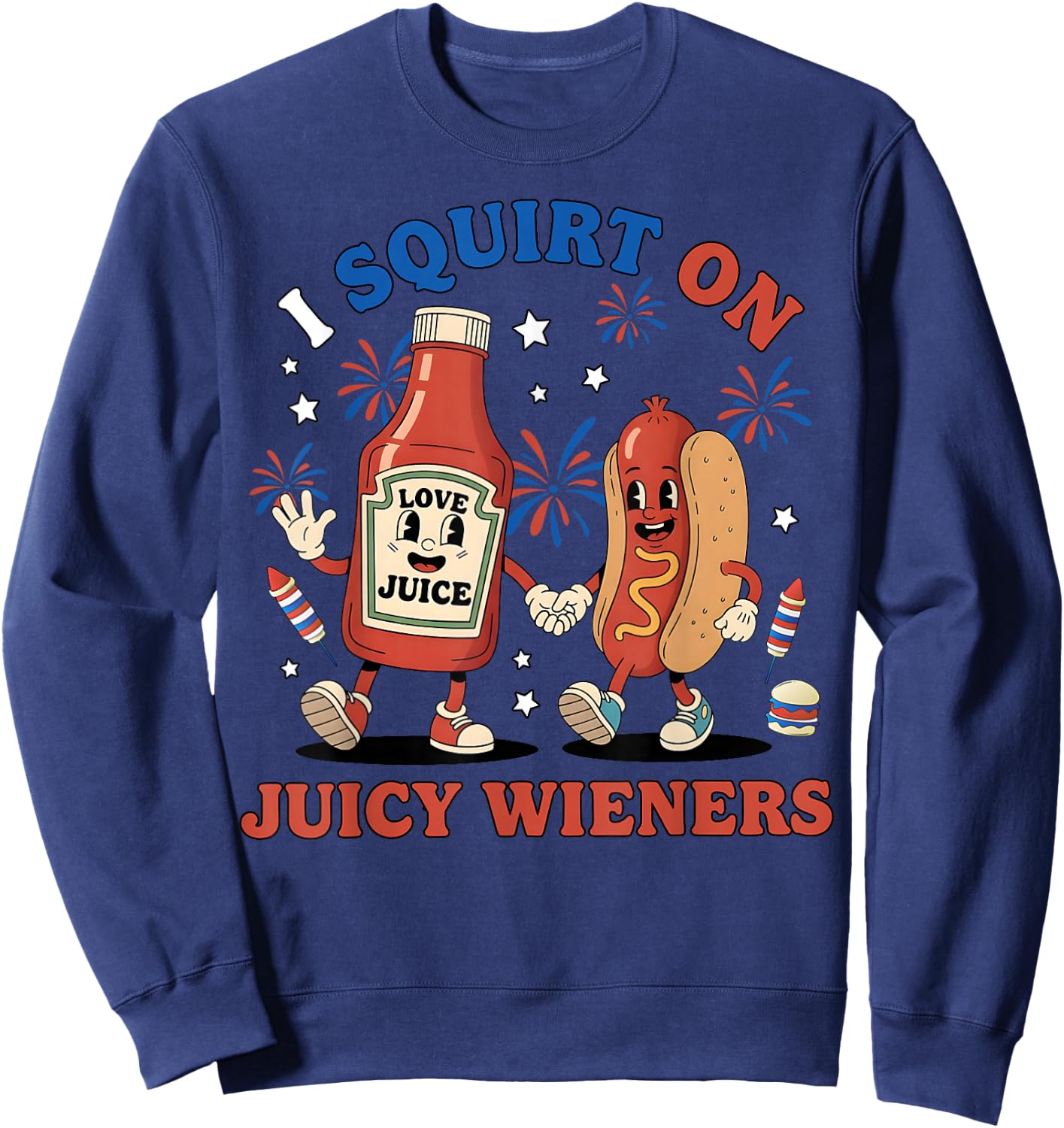 T-Shirt Sweatshirt - Sweatshirt | Navy