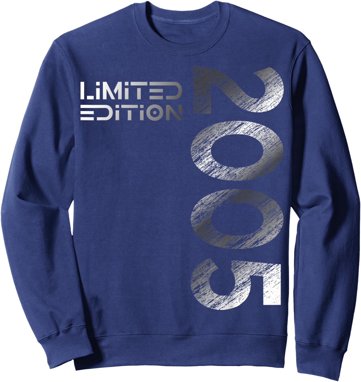 20th Birthday Limited Edition Vintage 2005 Man Woman , black Sweatshirt - Sweatshirt | Navy