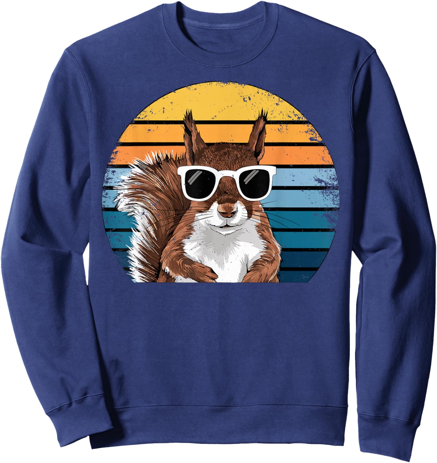 Vintage Squirrel Sweatshirt - Sweatshirt | Navy