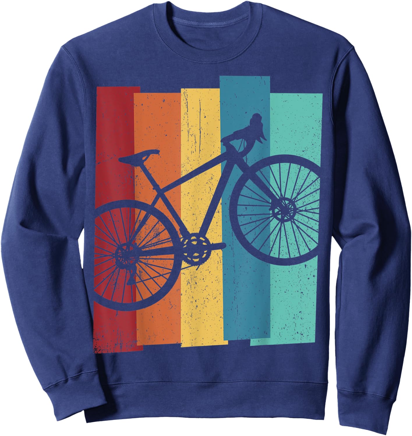 Gravel Bike Kleidung, Erwachsene Fahrrad Geschenk Sweatshirt - Sweatshirt | Navy