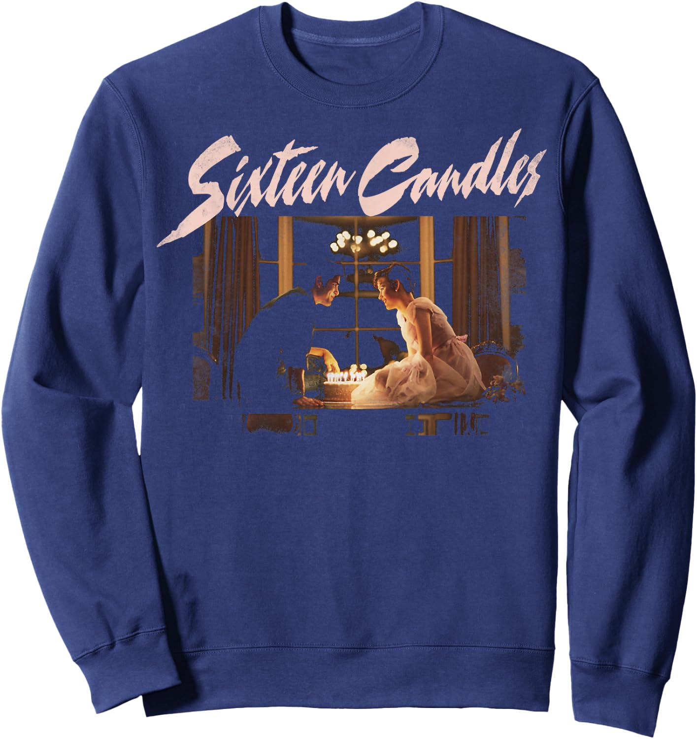 Sixteen Candles Samantha Jake Cake Photo Sweatshirt - Sweatshirt | Navy