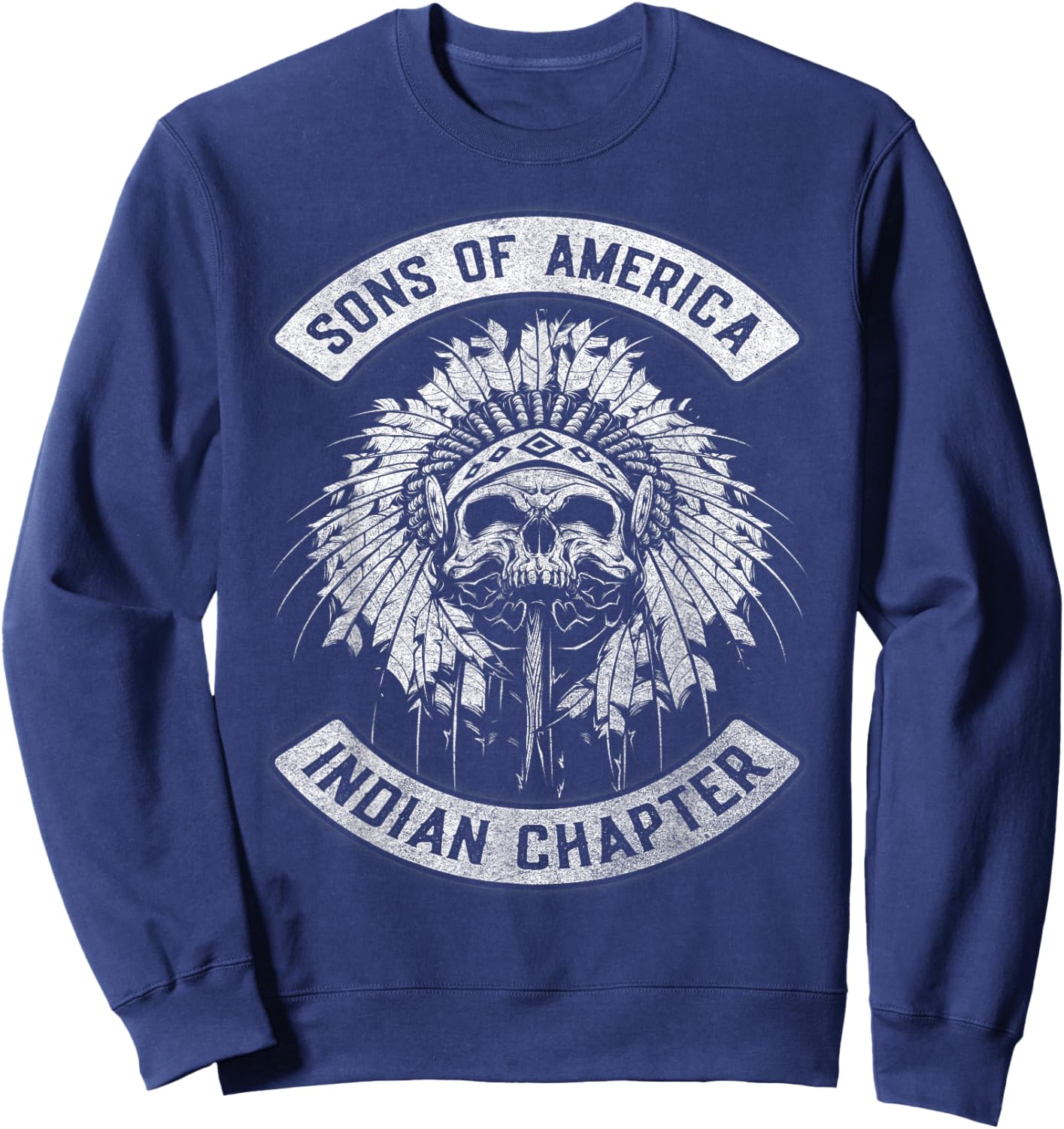 Sons of America - Native American Apparel Sweatshirt - Sweatshirt | Navy