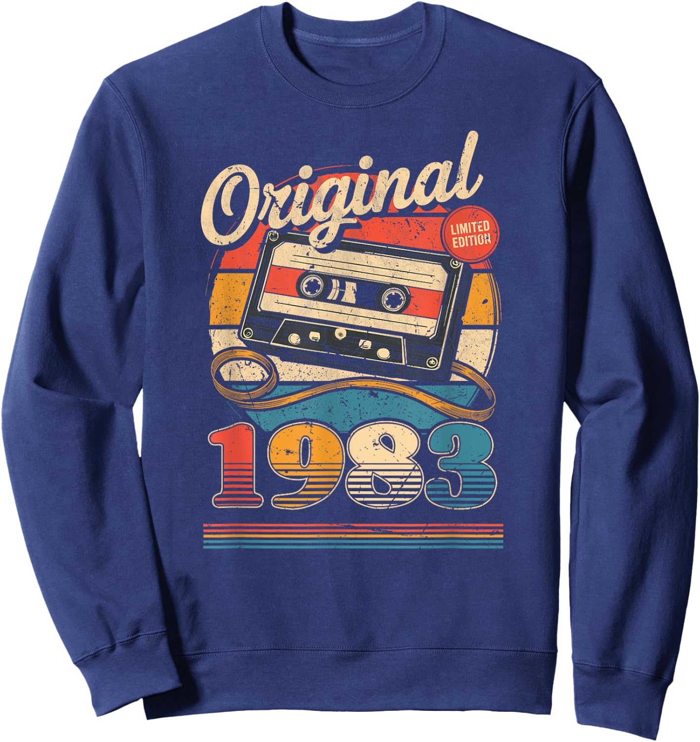 Original 1983 Vintage Birthday 42 Years Women Sweatshirt - Sweatshirt | Navy
