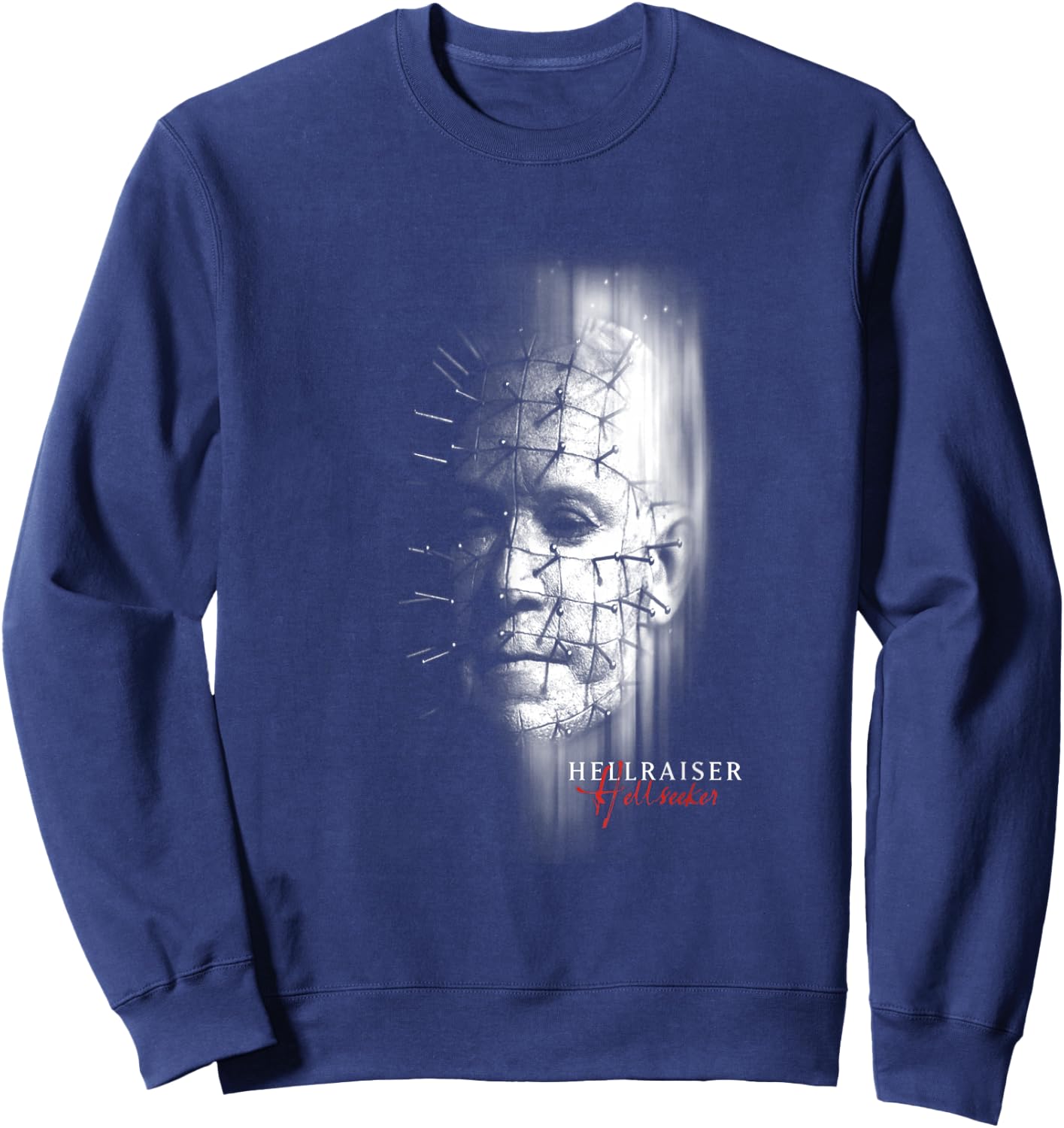 Hellraiser Hellseeker VI Logo PAPL14561 , Black, S Sweatshirt - Sweatshirt | Navy
