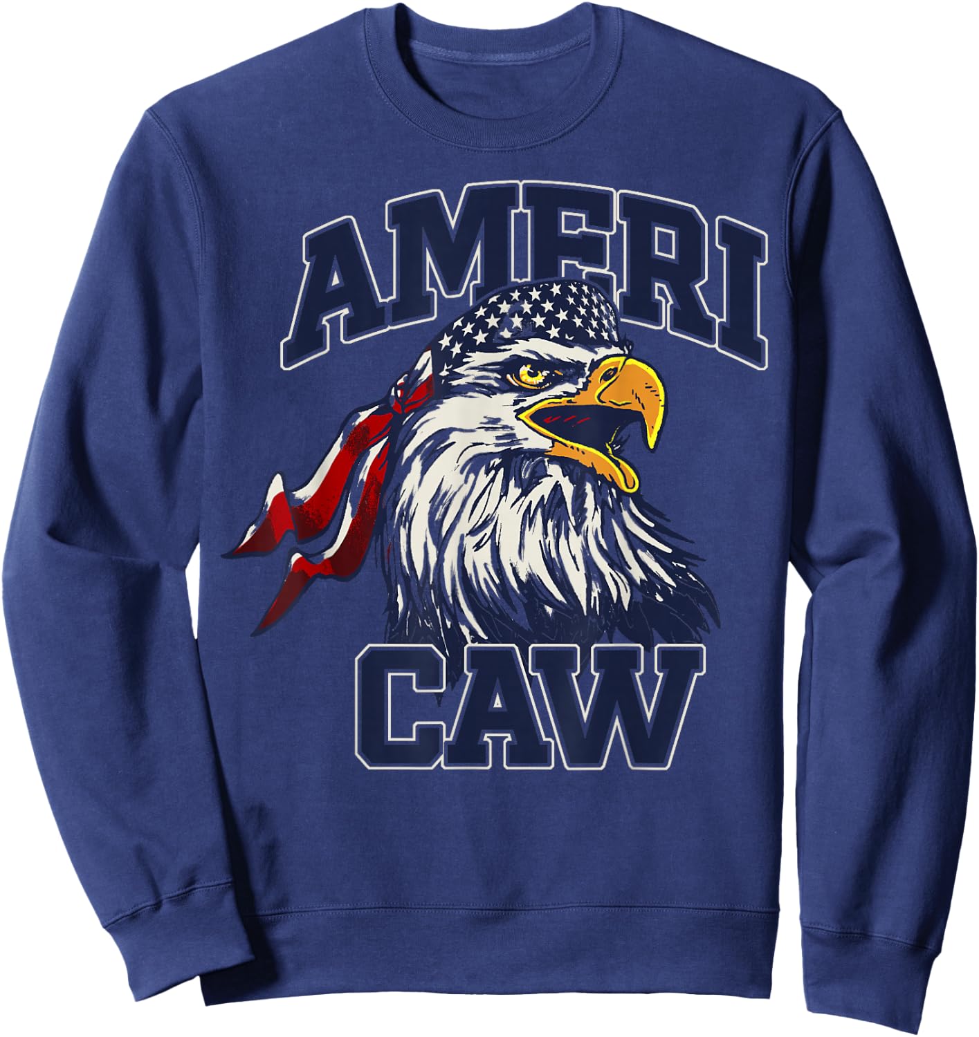 Americaw Bandanna Eagle Sweatshirt - Sweatshirt | Navy