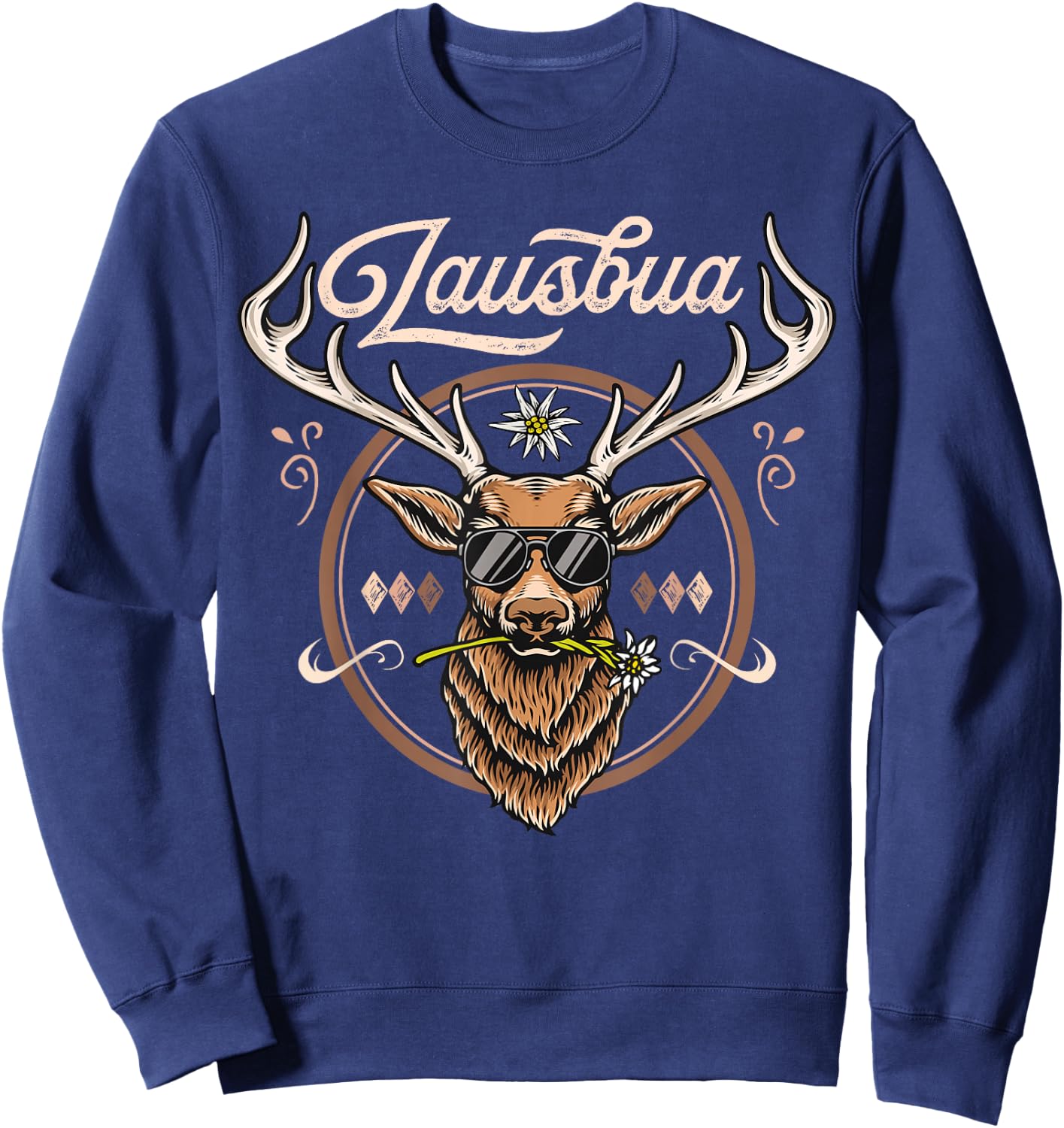 Lausbua Children's Costume , Lausbua , black Sweatshirt - Sweatshirt | Navy