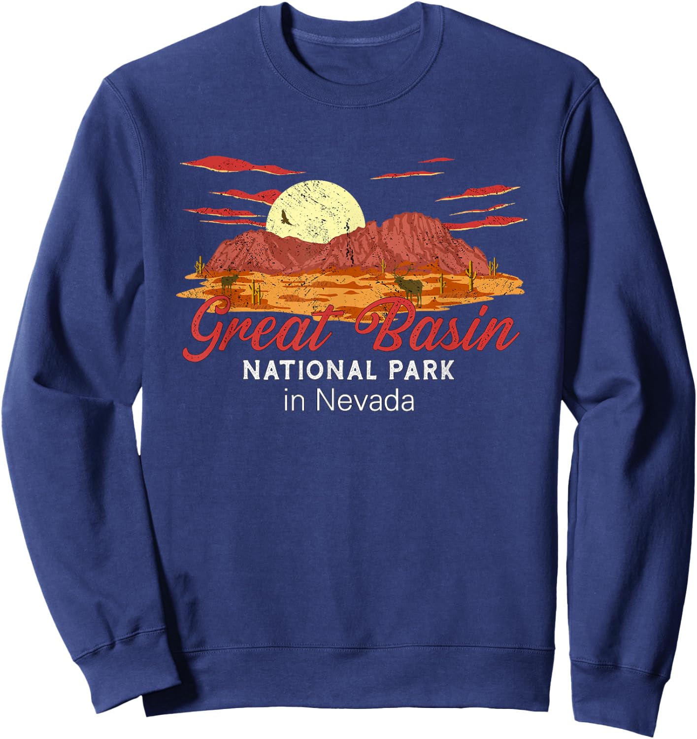 Great Basin National Park Nevada Sweatshirt - Sweatshirt | Navy