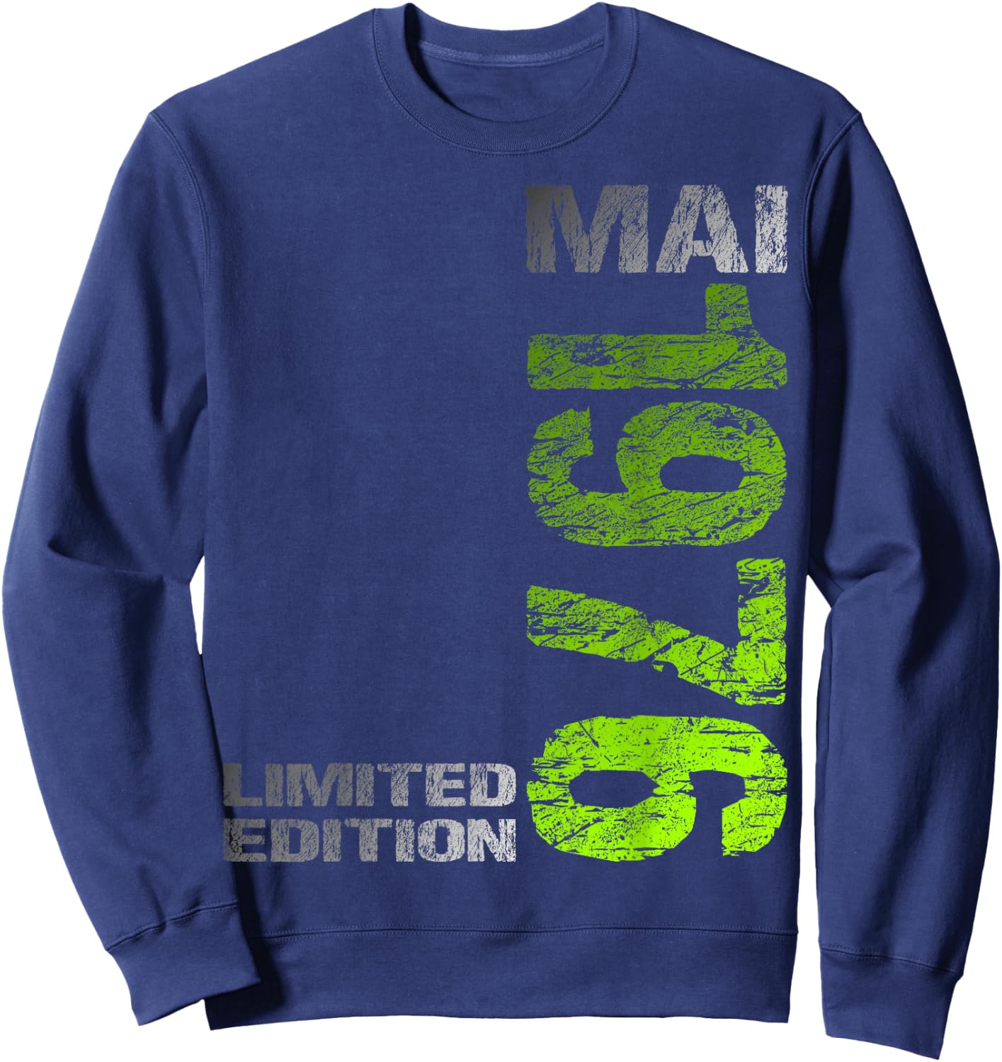 Limited Edition Mai 1976 Mann Frau 50. Geburtstag Sweatshirt - Sweatshirt | Navy