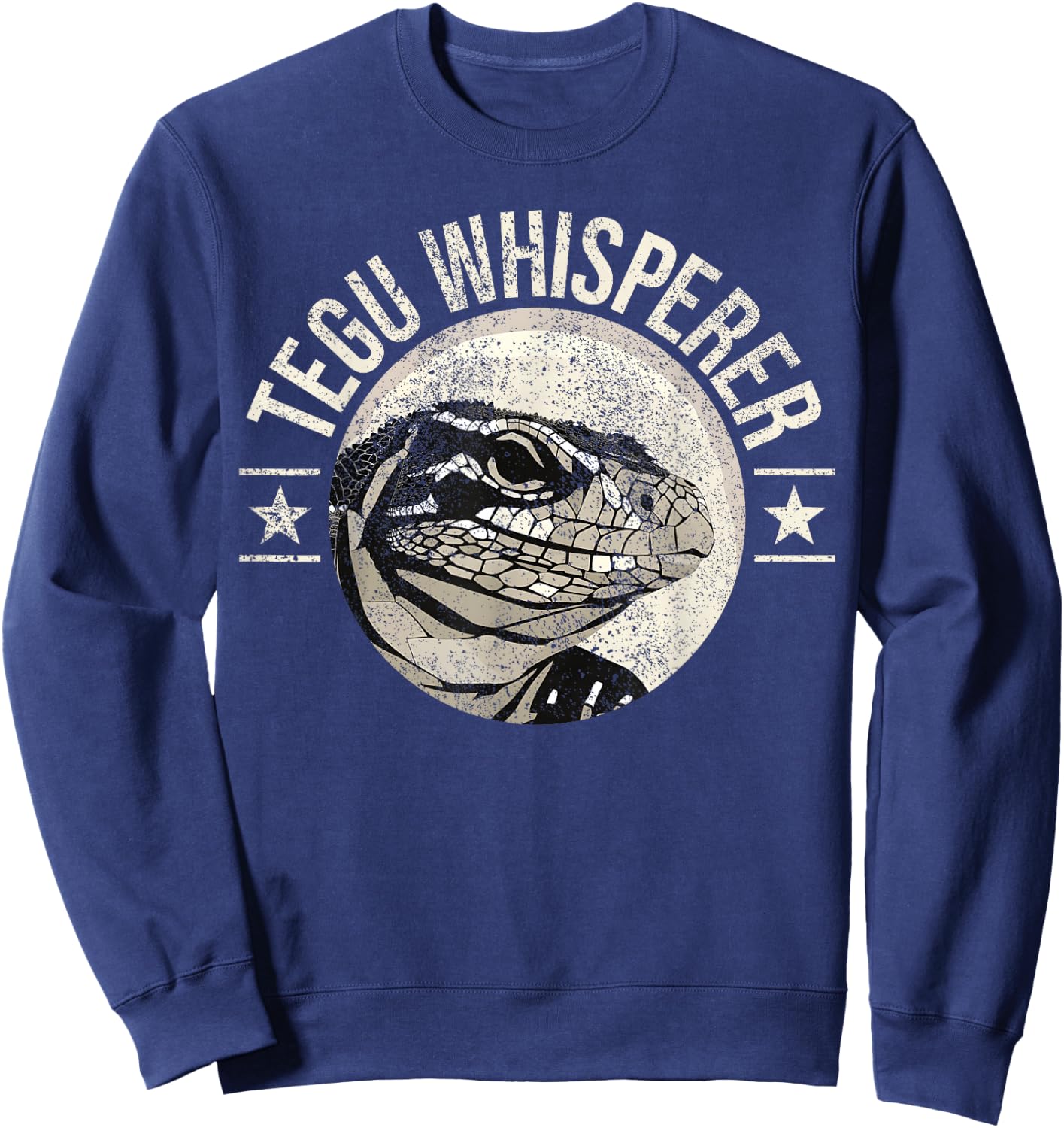 Tegu Lover Tegu Lizard Tegu Whisperer Hobby Tegu Sweatshirt - Sweatshirt | Navy