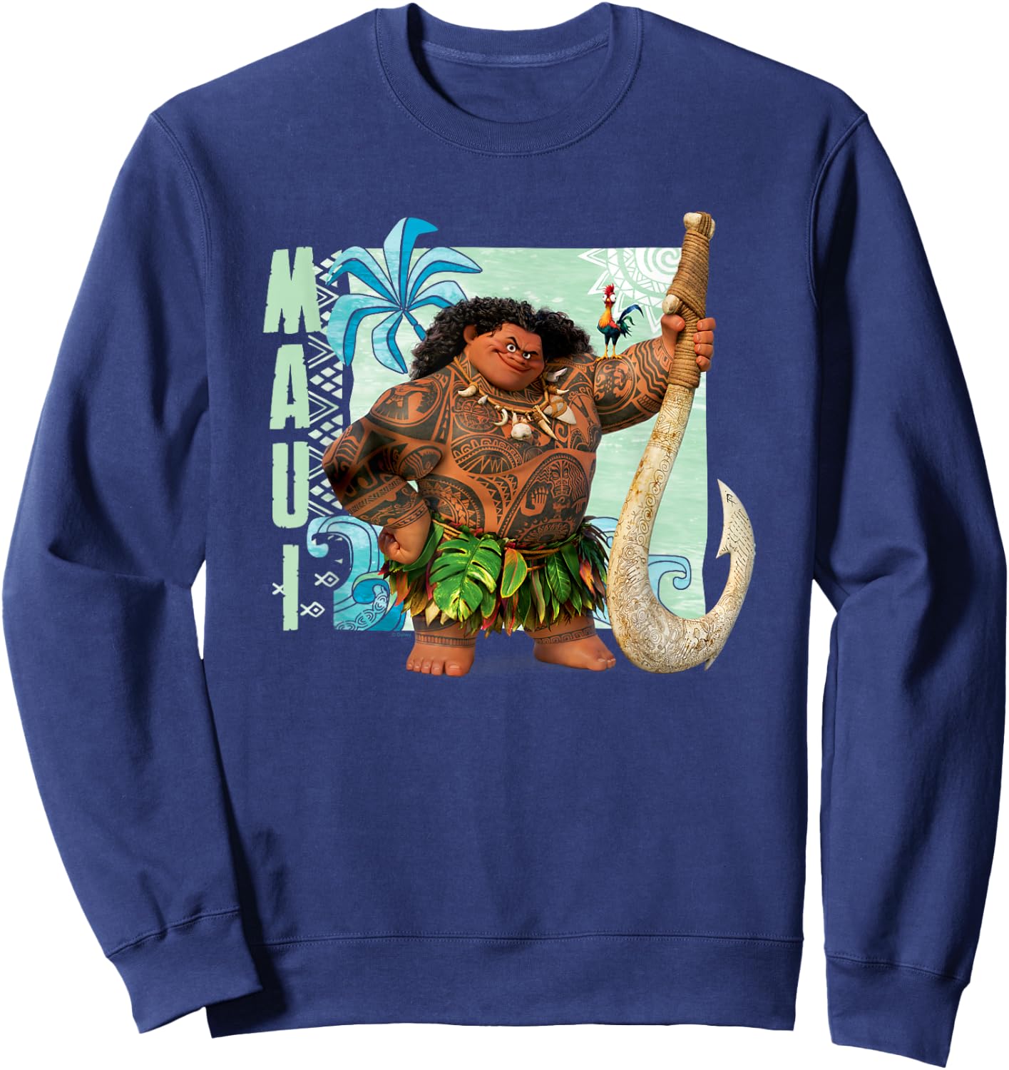 Moana Maui , black Sweatshirt - Sweatshirt | Navy
