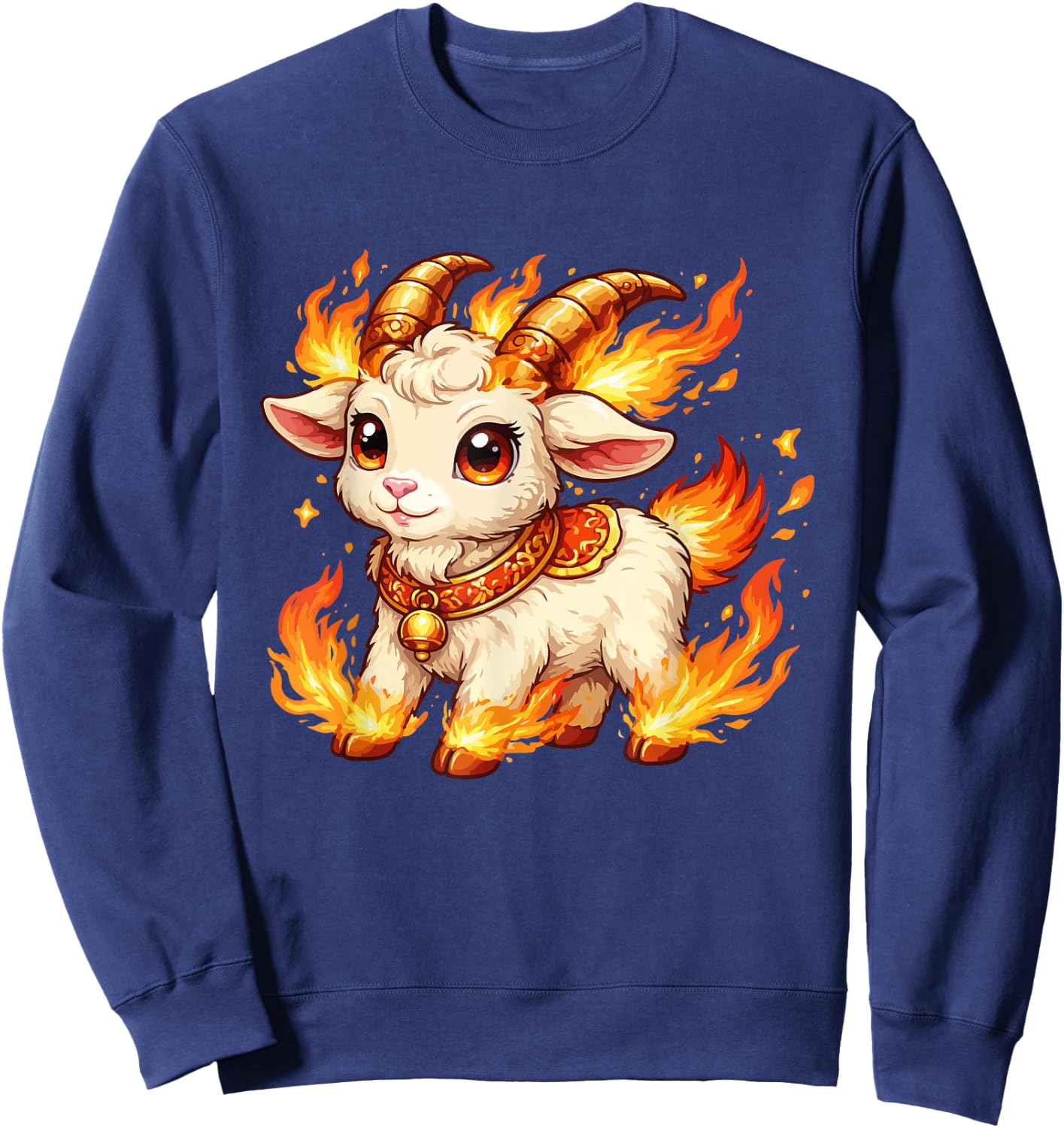 Year of Goat 2027 Lunar New Year Chinese New Year 2027 Sweatshirt - Sweatshirt | Navy