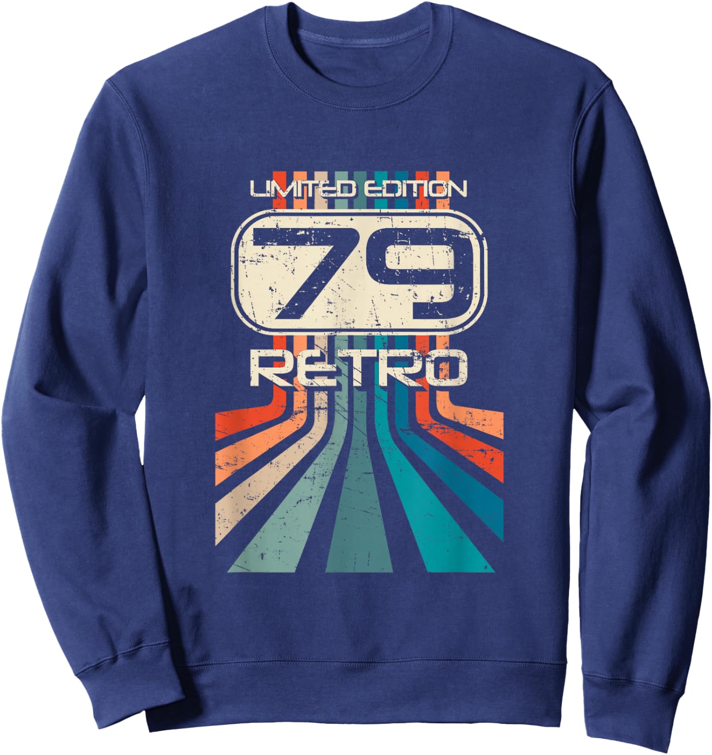 Limited Edition 1979 Retro - Jahrgangs Sweatshirt - Sweatshirt | Navy
