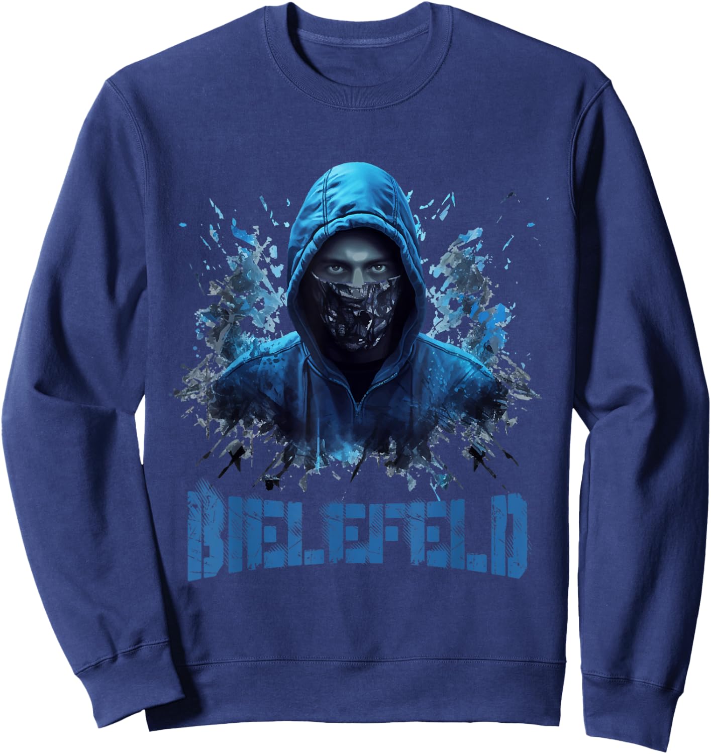 Bielefeld Bielefelder Jungs Ultras Geschenk Sweatshirt - Sweatshirt | Navy