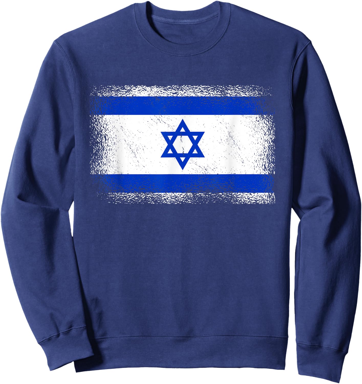 Israelische Flagge Israel Sweatshirt - Sweatshirt | Navy