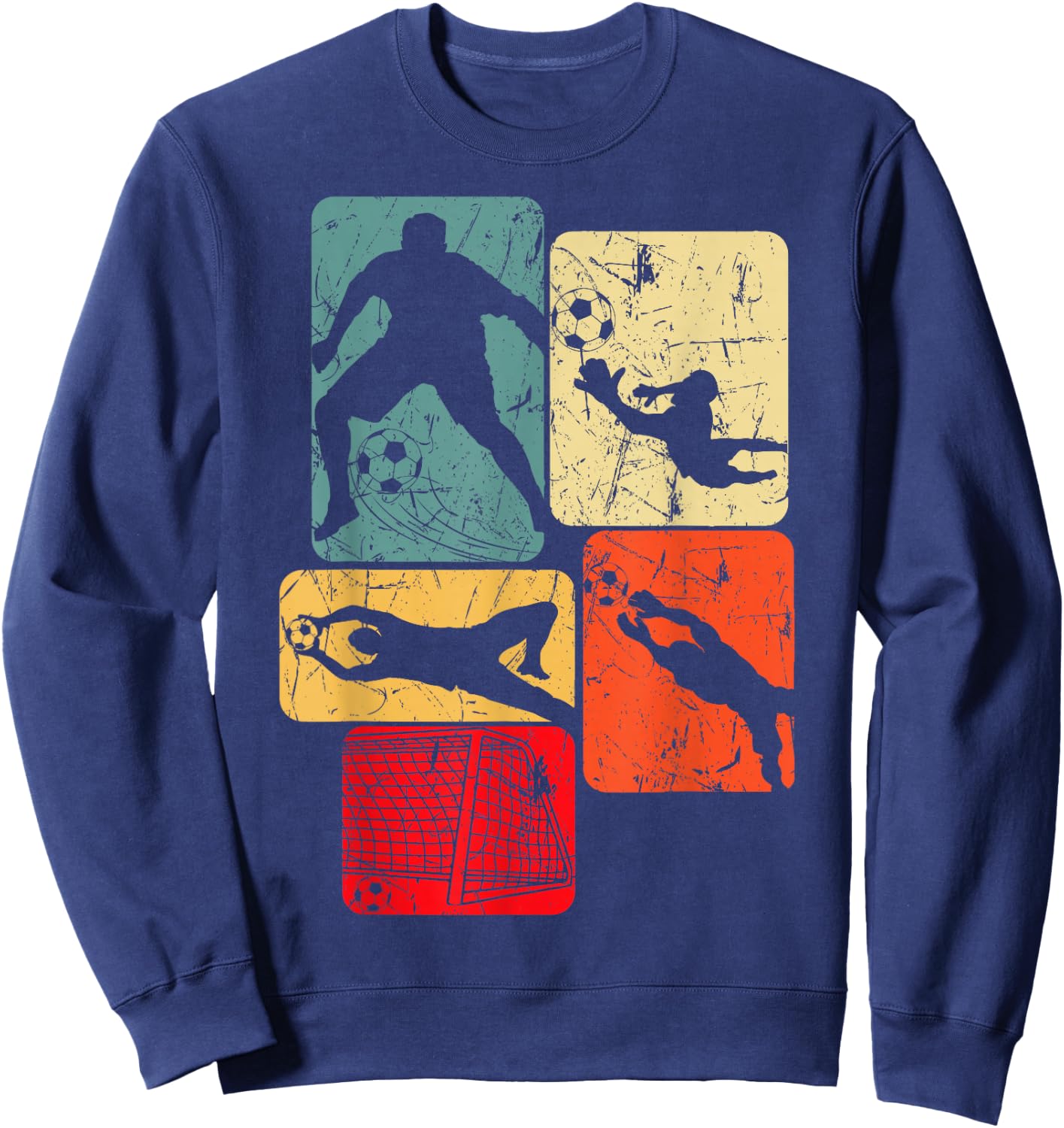 Football Goalkeeper Boy , black Sweatshirt - Sweatshirt | Navy