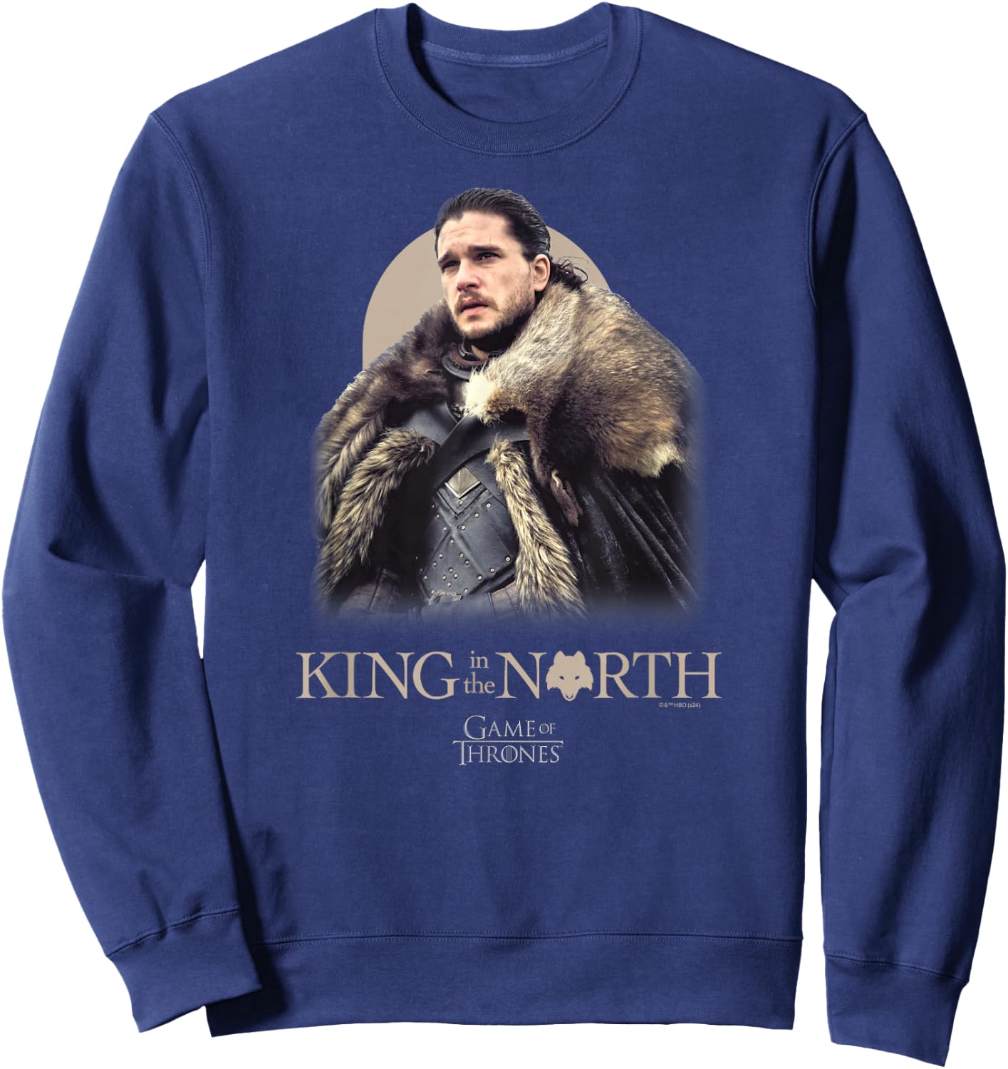Game Of Thrones - King Of The North Sweatshirt - Sweatshirt | Navy