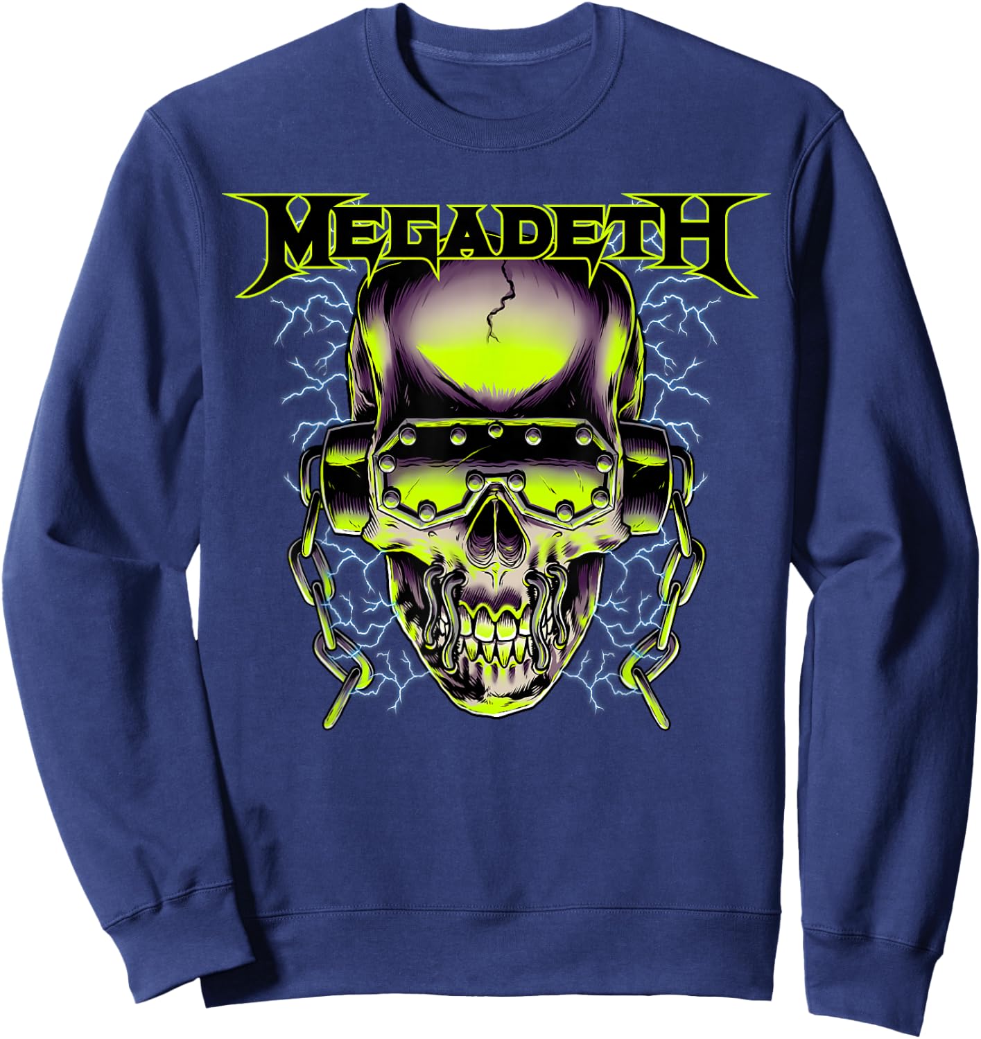 Megadeth - Lightning Vic Sweatshirt - Sweatshirt | Navy