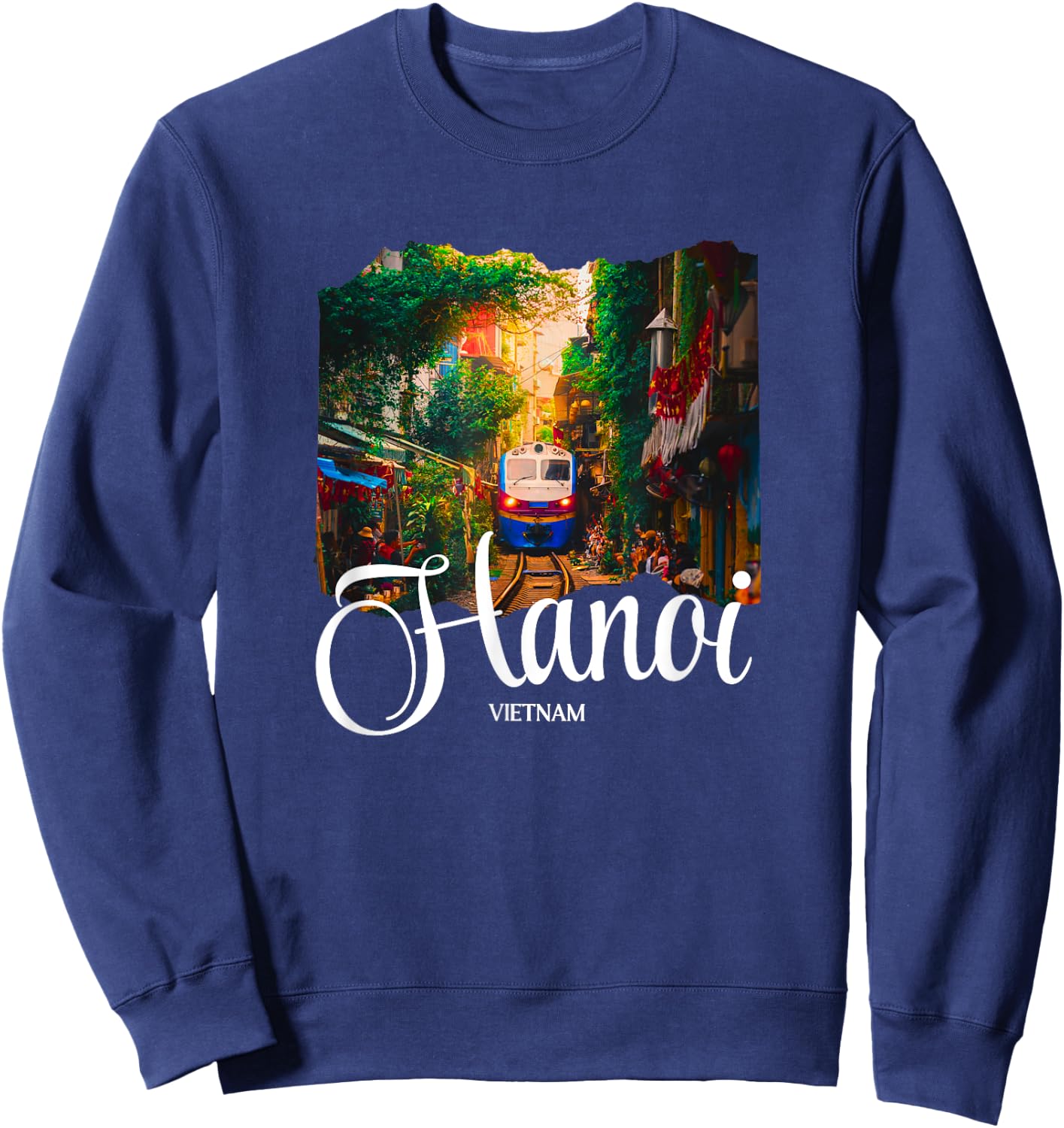 Vietnam Hanoi Souvenir / Hanoi Sweatshirt - Sweatshirt | Navy
