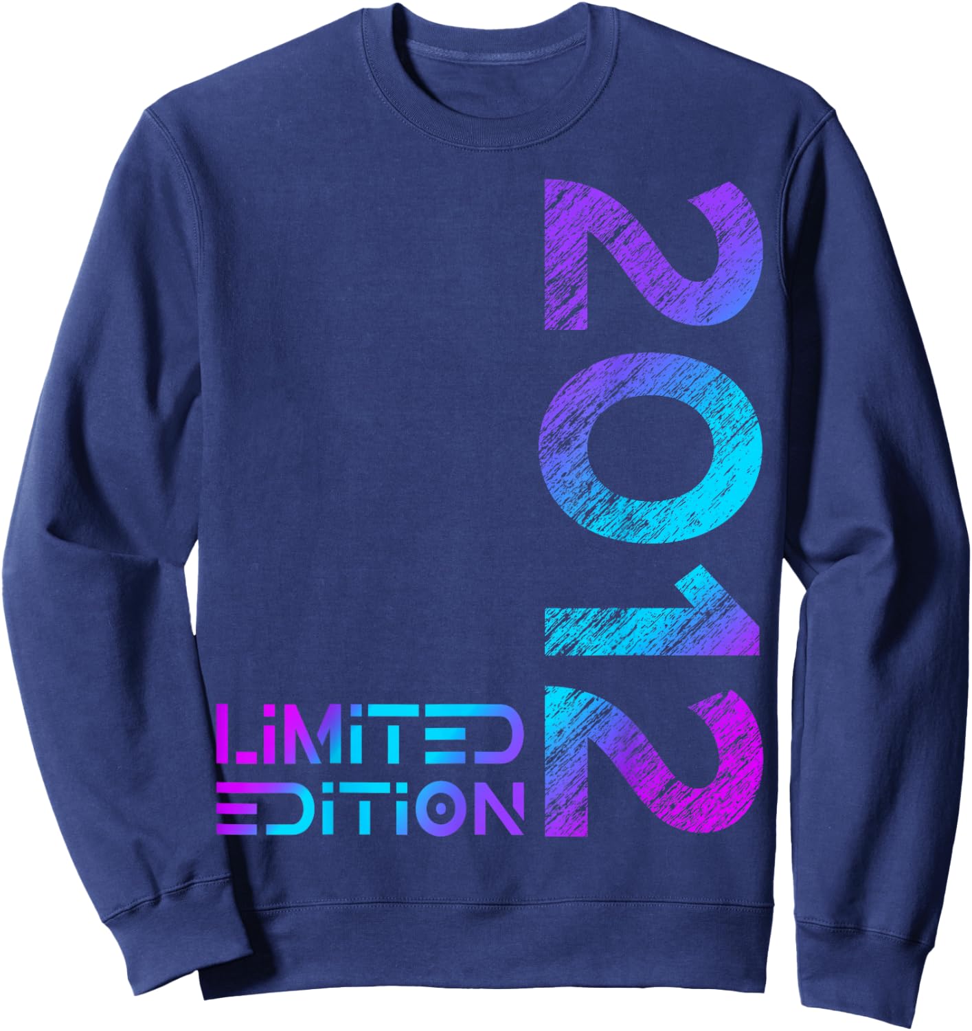 14th Birthday Limited Edition Vintage 2012 Boy Girl Sweatshirt - Sweatshirt | Navy