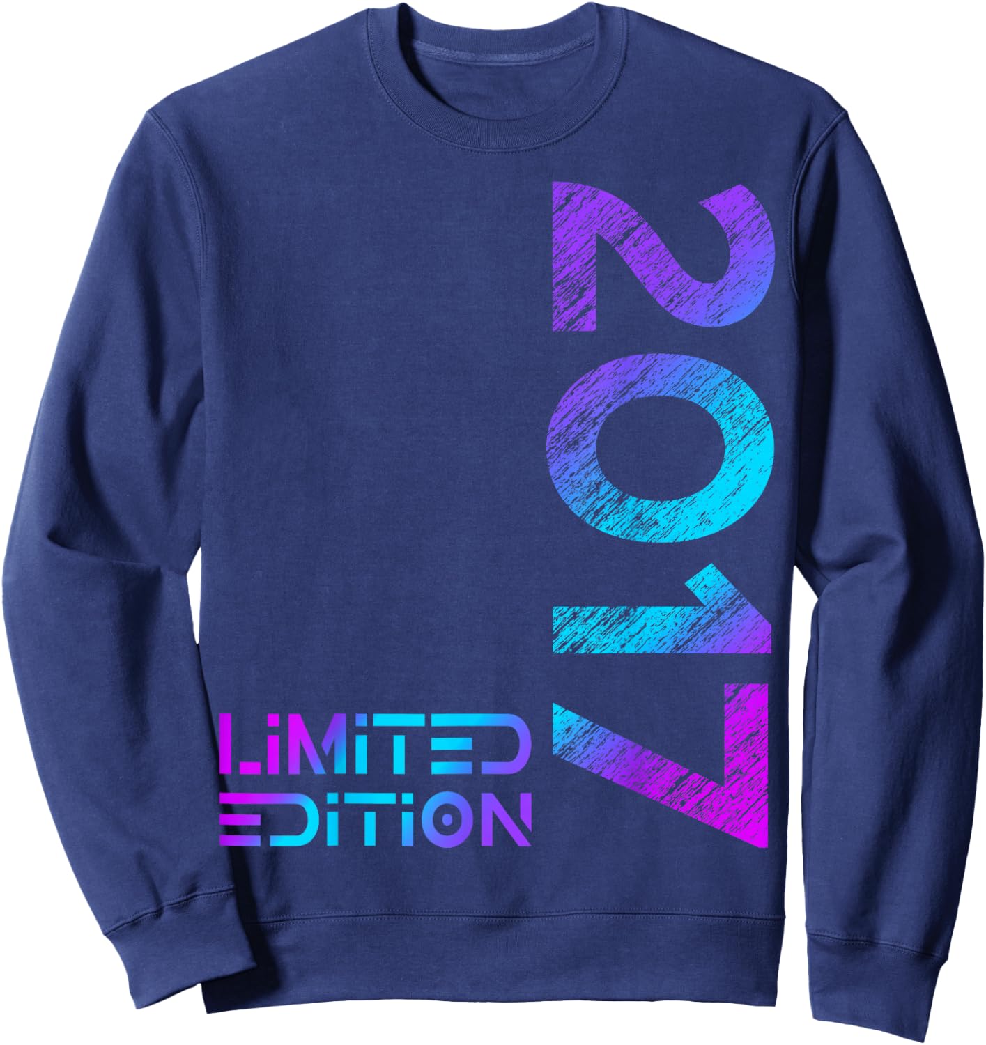 Limited Edition Jahrgang 2017 Junge Mädchen 9. Geburtstag Sweatshirt - Sweatshirt | Navy