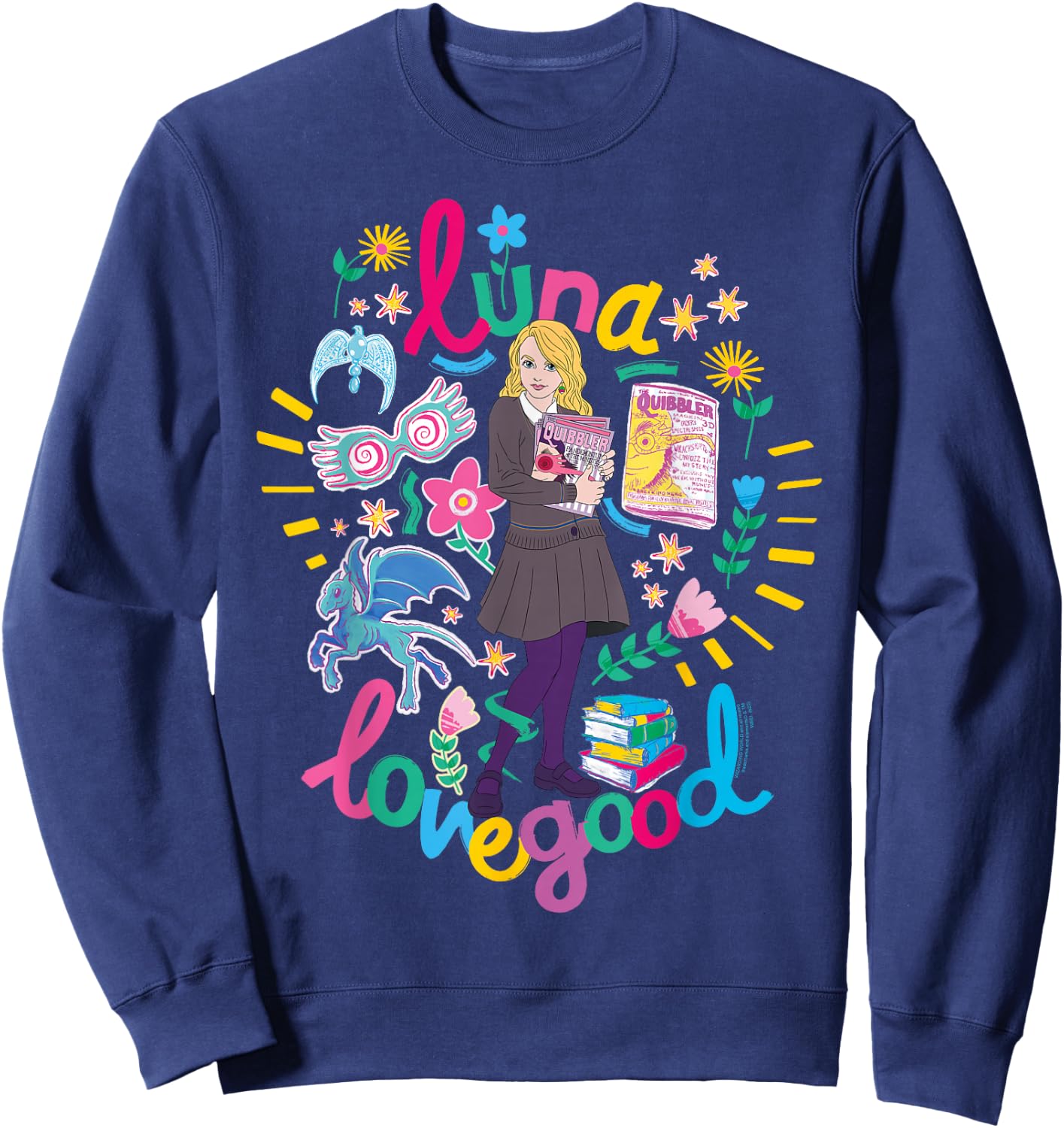 Harry Potter Luna Lovegood Sweatshirt - Sweatshirt | Navy
