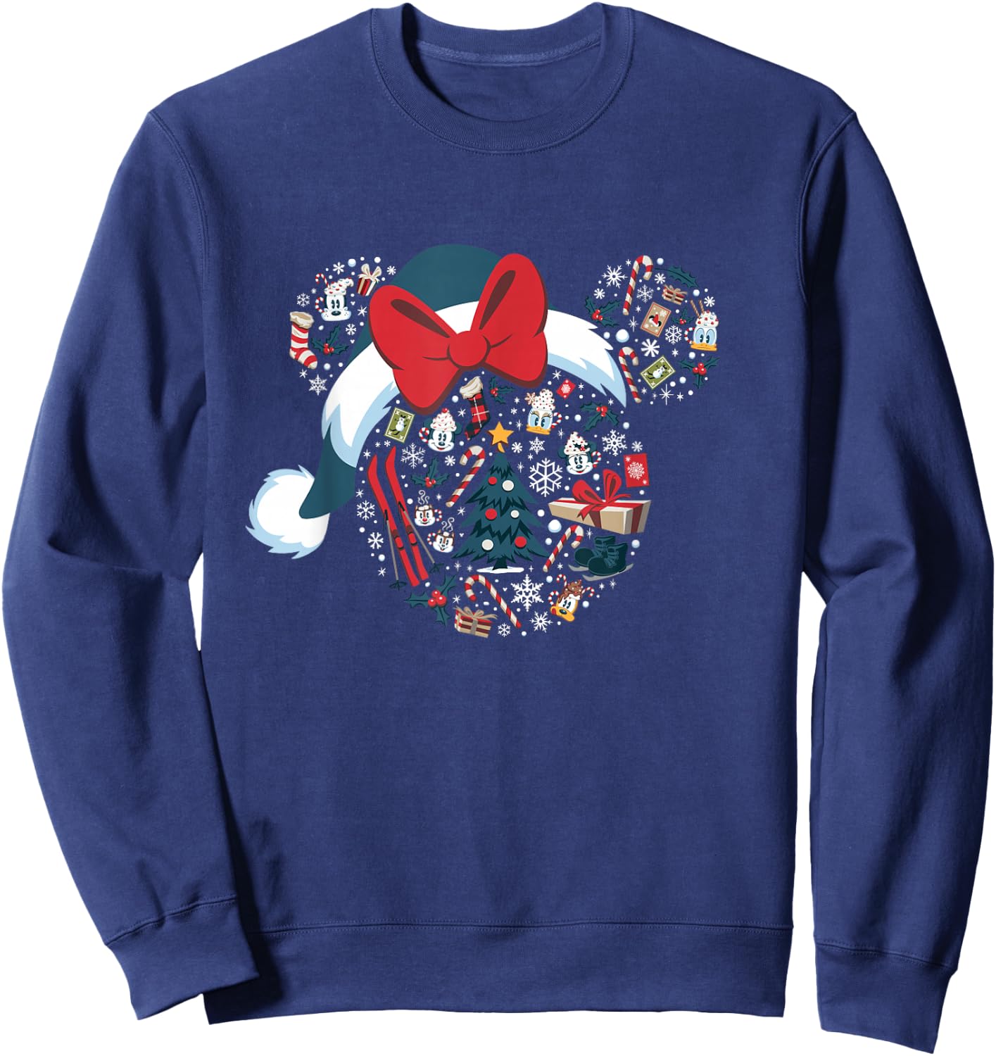 Disney Minnie Mouse Icon Winter Lodge Sweatshirt - Sweatshirt | Navy