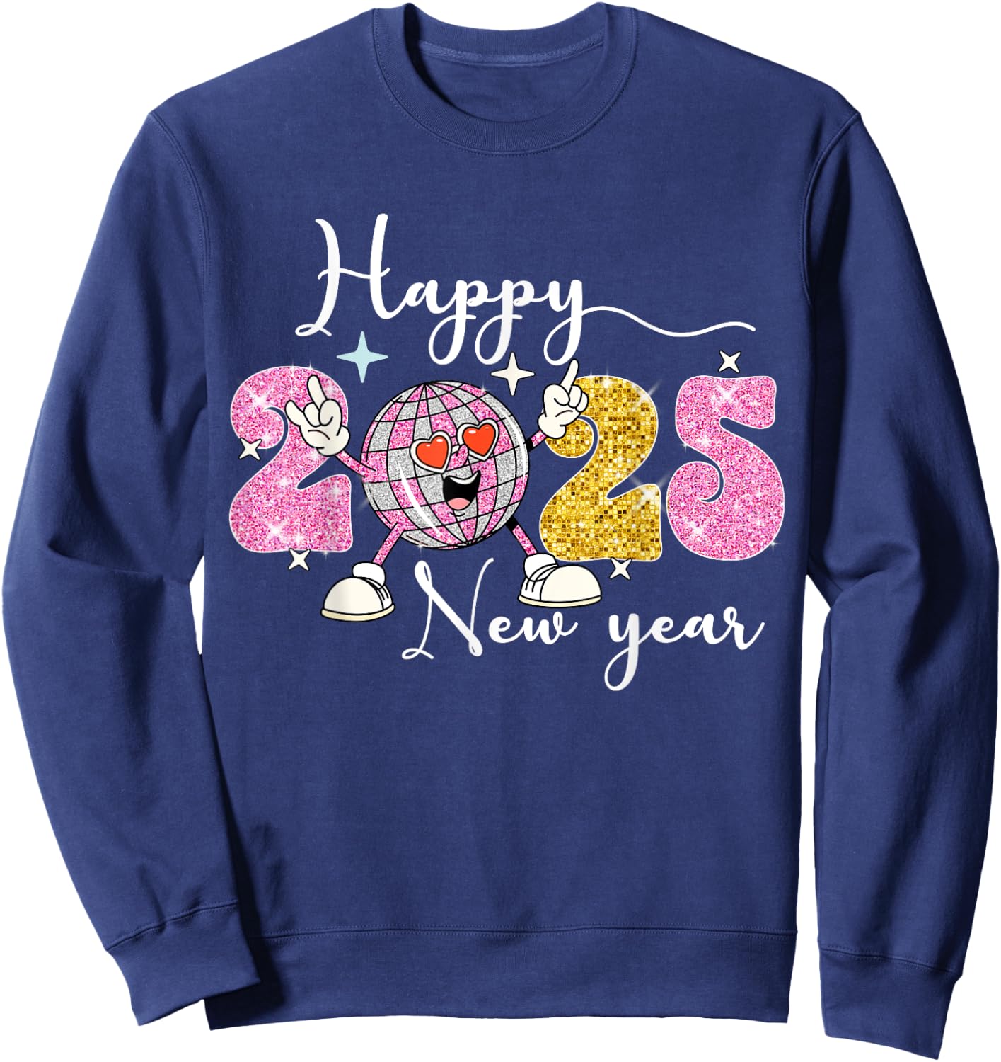 Happy new Year 2025 Party Family Matching Sweatshirt - Sweatshirt | Navy
